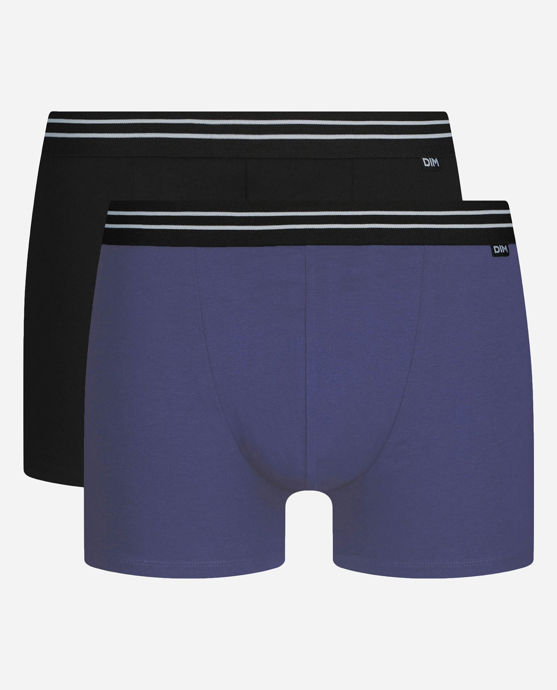 Pack de Dois Boxers de Algodão Elástico Ecodim com Design no Cós em Vários em Cores Multicolor-3