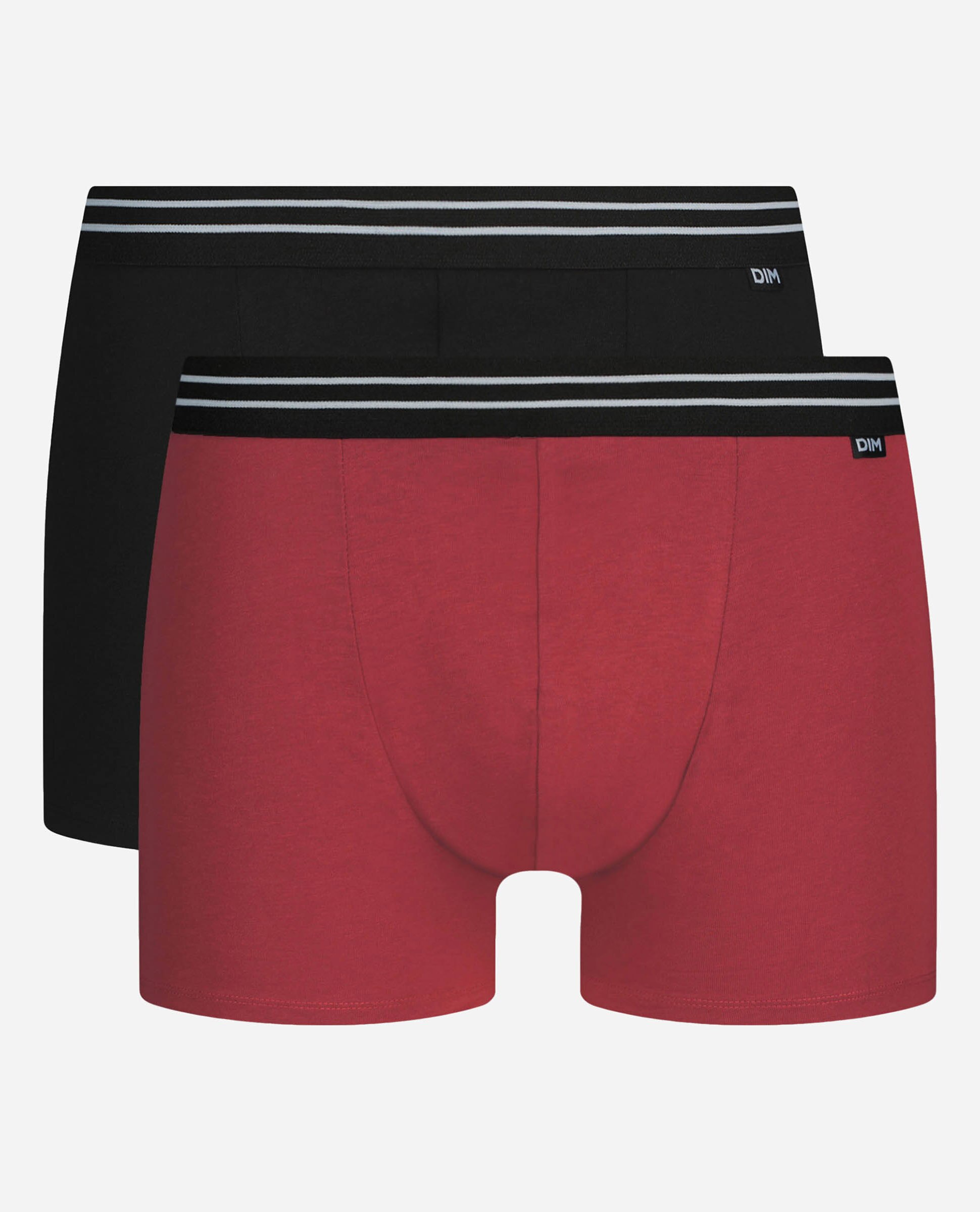 Pack de Dois Boxers de Algodão Elástico Ecodim com Design no Cós em Vários em Cores Multicolor-2