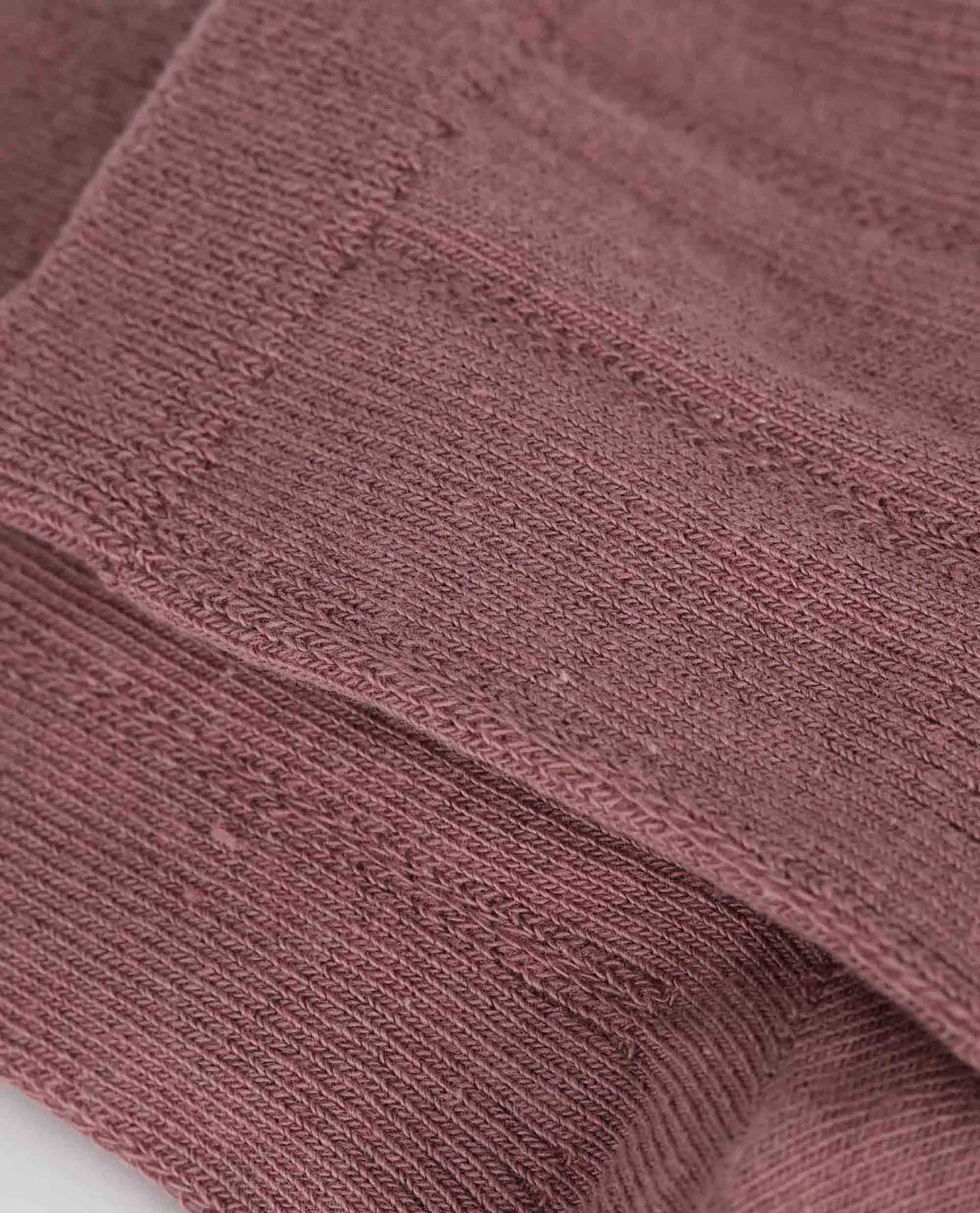 Meias Baixas em Algodão com Malha Perfurada Rosa-claro-2