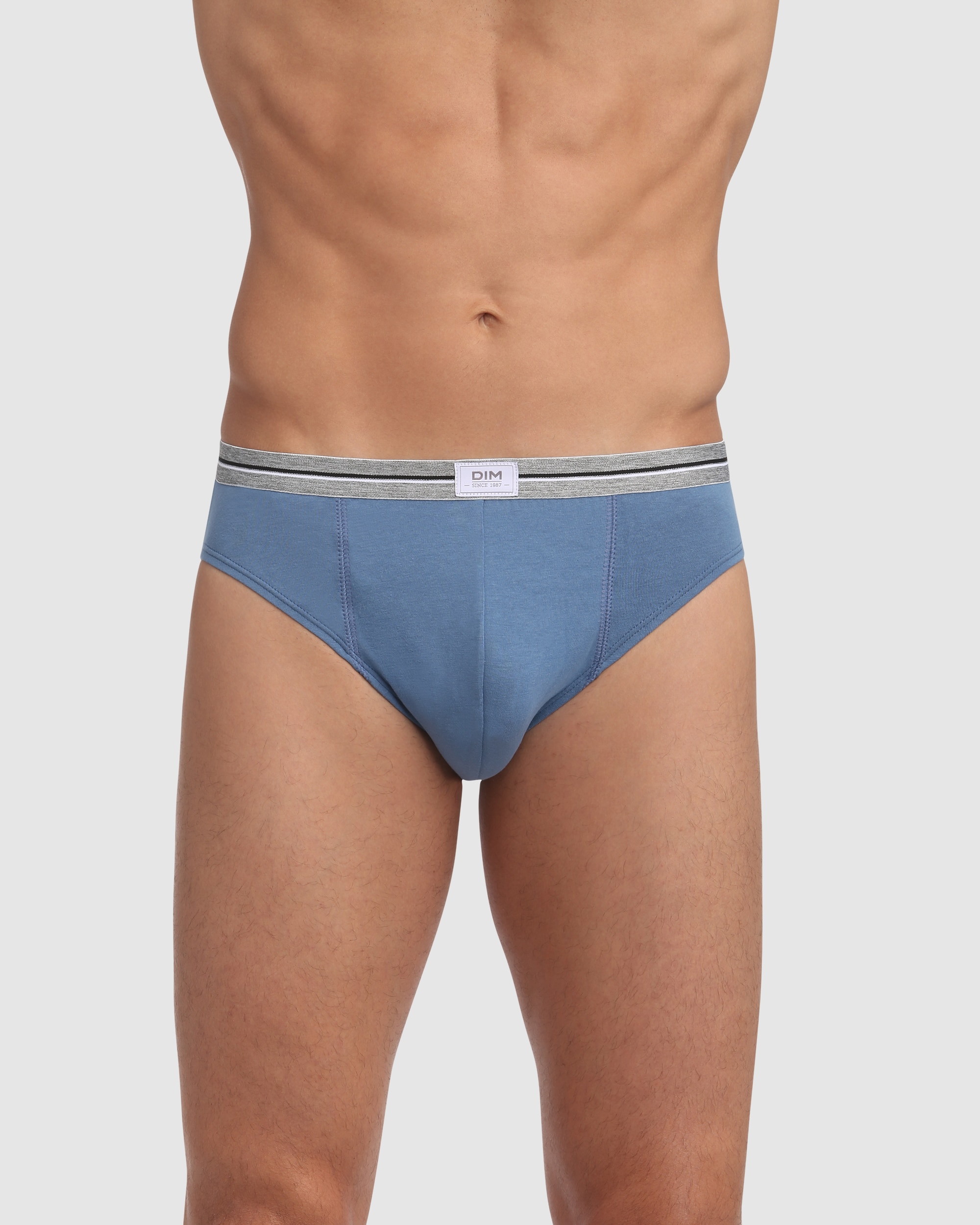 Pack de Três Slips em Azul Azul-1