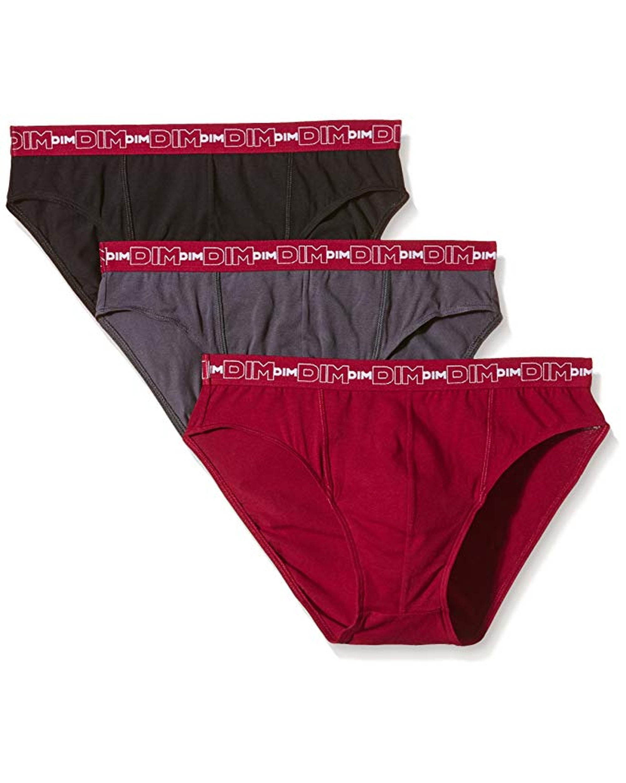 Pack de Três Slips de Algodão Elástico Multicolor-2