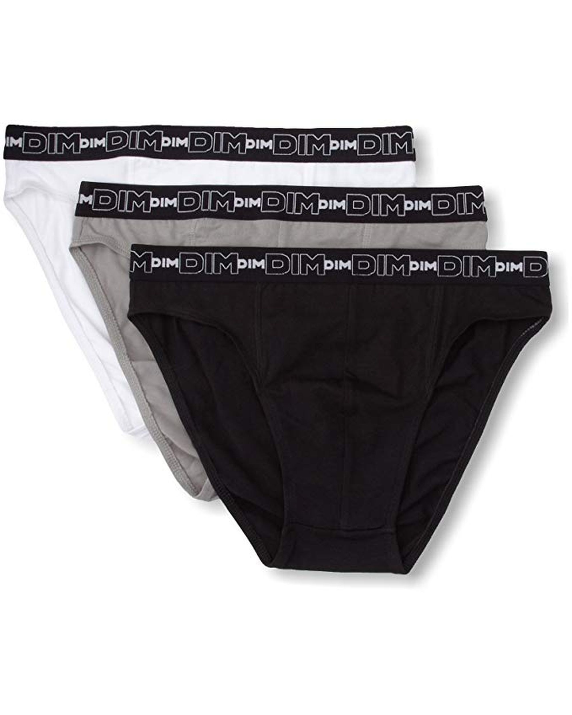 Pack de Três Slips de Algodão Elástico Multicolor-2