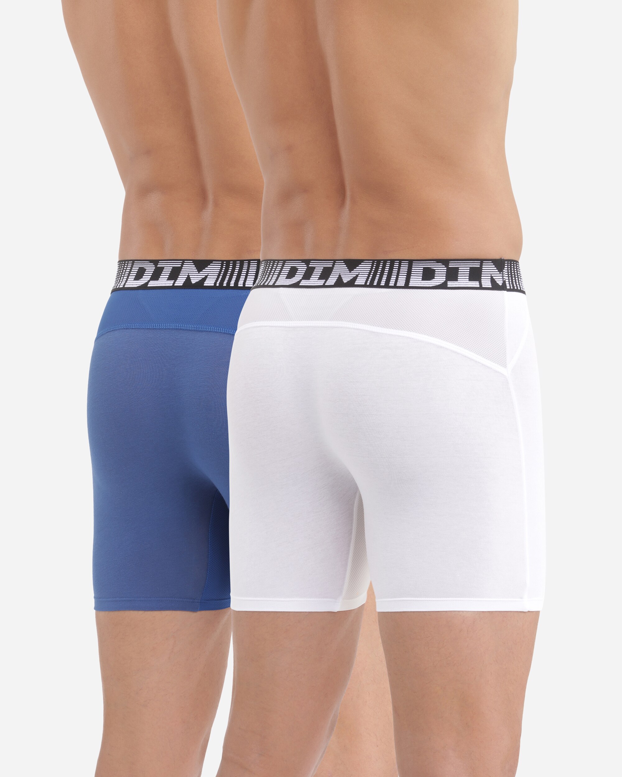 Pack de Dois Boxers Compridos Transpirável Dim 3d Flex Air Multicolor-3
