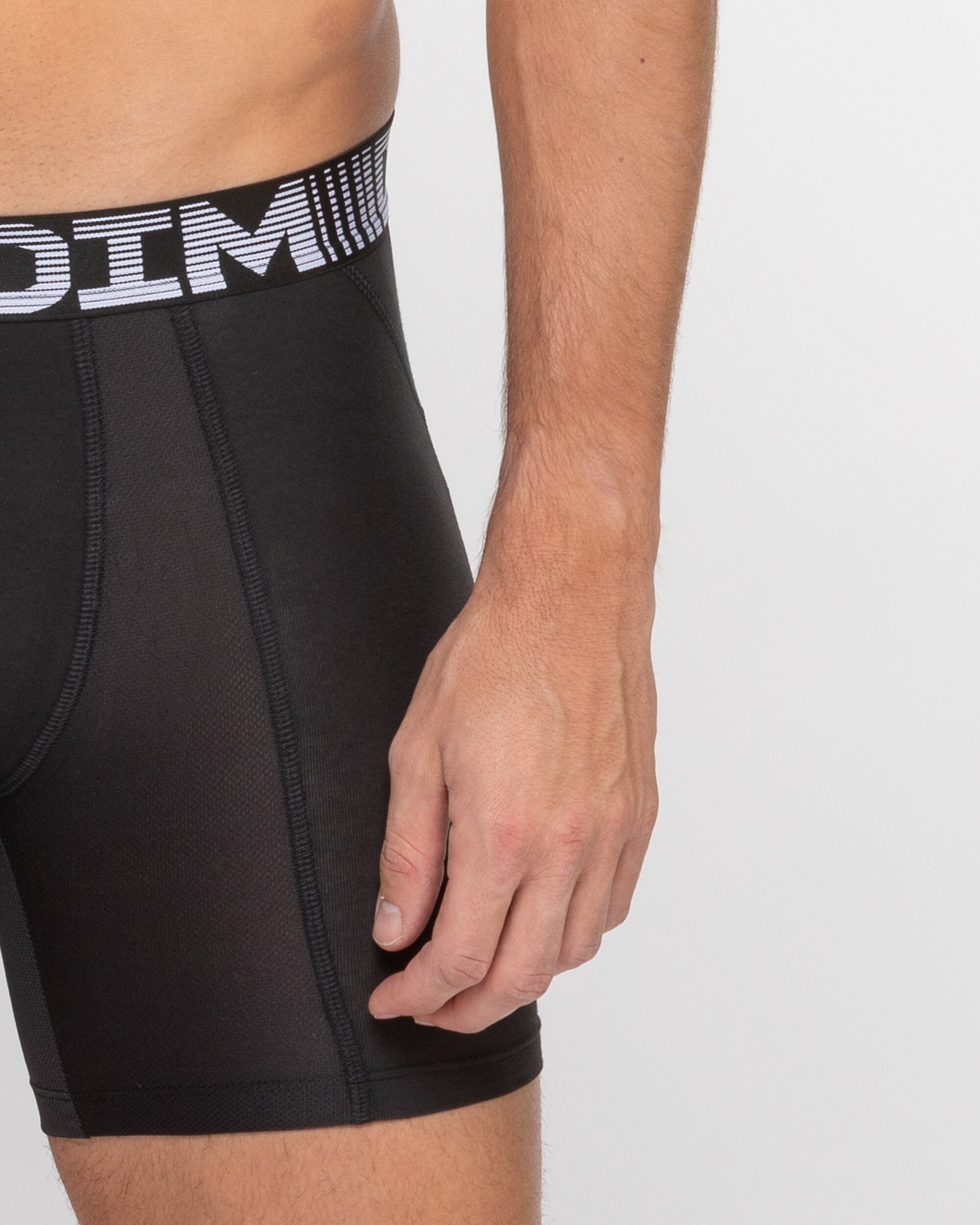 Pack de Dois Boxers Compridos Transpirável Dim 3d Flex Air Multicolor-4