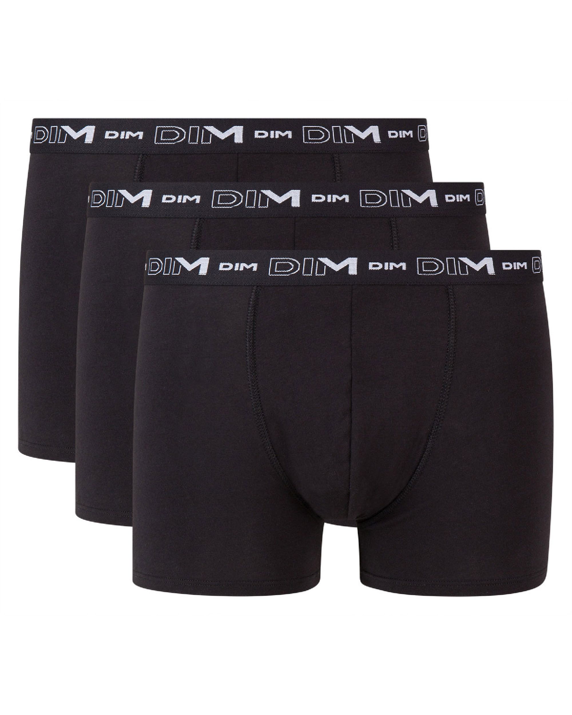 Pack de Três Boxers de Algodão Elástico Preto-2