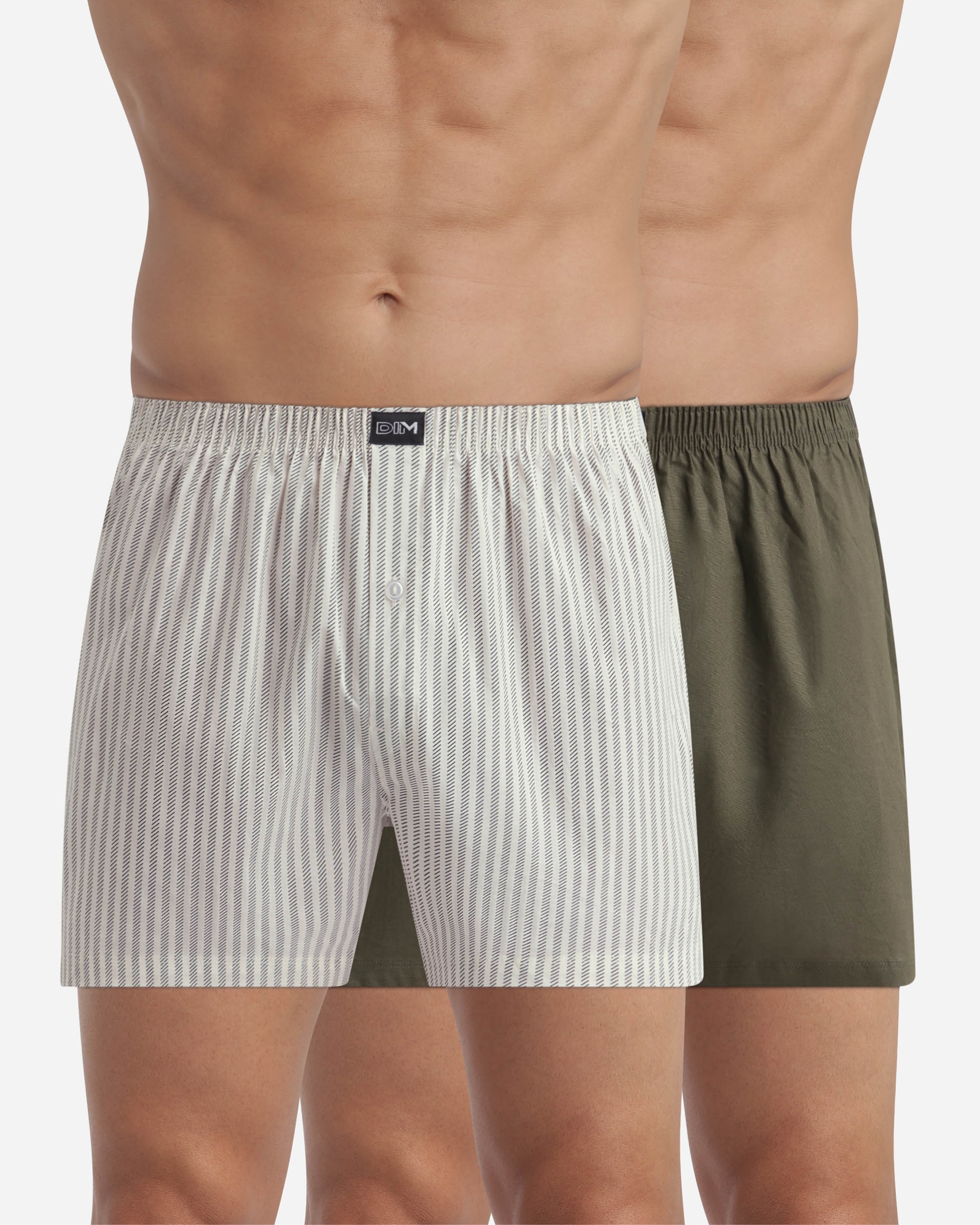 Imagem 0 de Pack de Dois Boxers de Tecido Dim Cotton Stretch