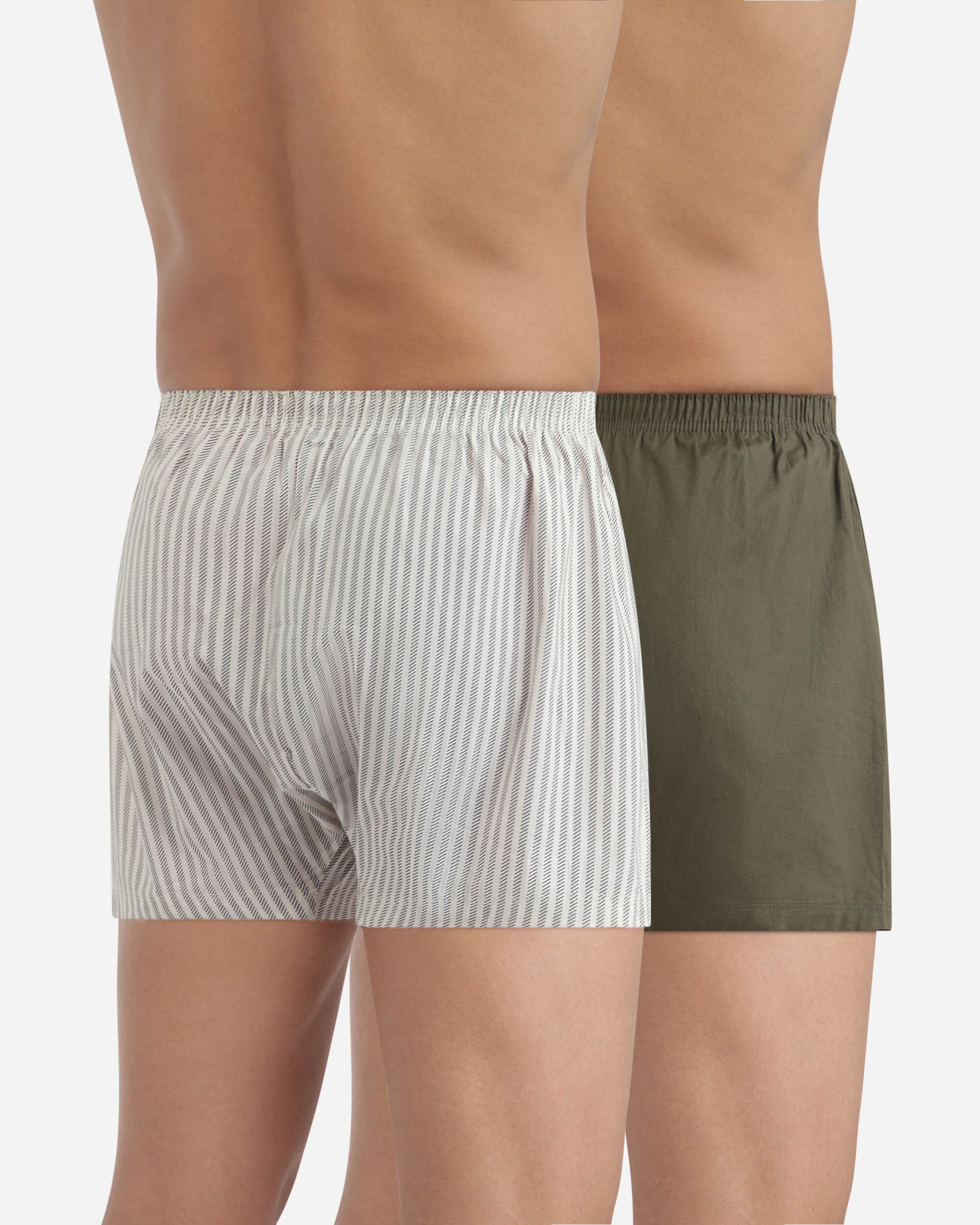 Pack de Dois Boxers de Tecido Dim Cotton Stretch Multicolor-2