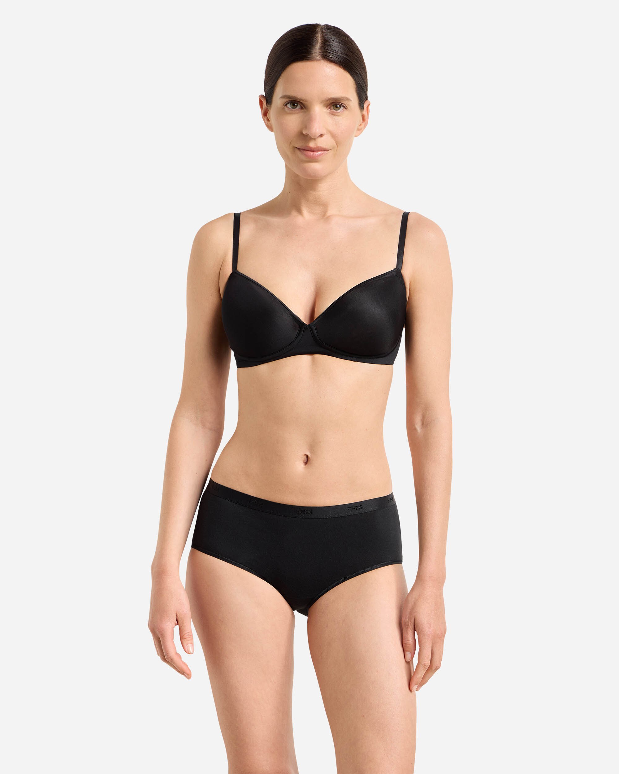 Soutien sem Aros Invisível com Tecido Spacer Preto-4