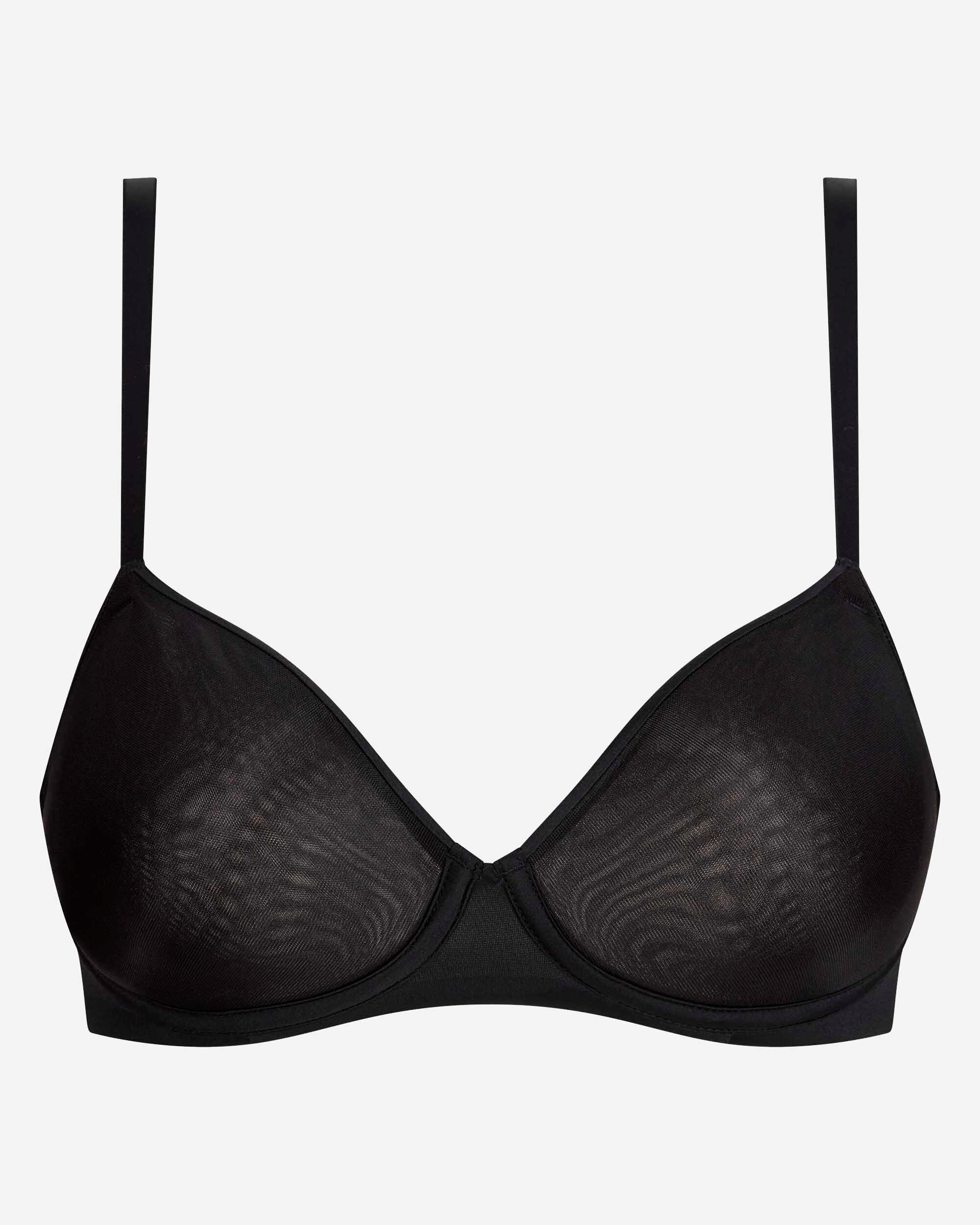 Soutien sem Aros Invisível com Tecido Spacer Preto-5