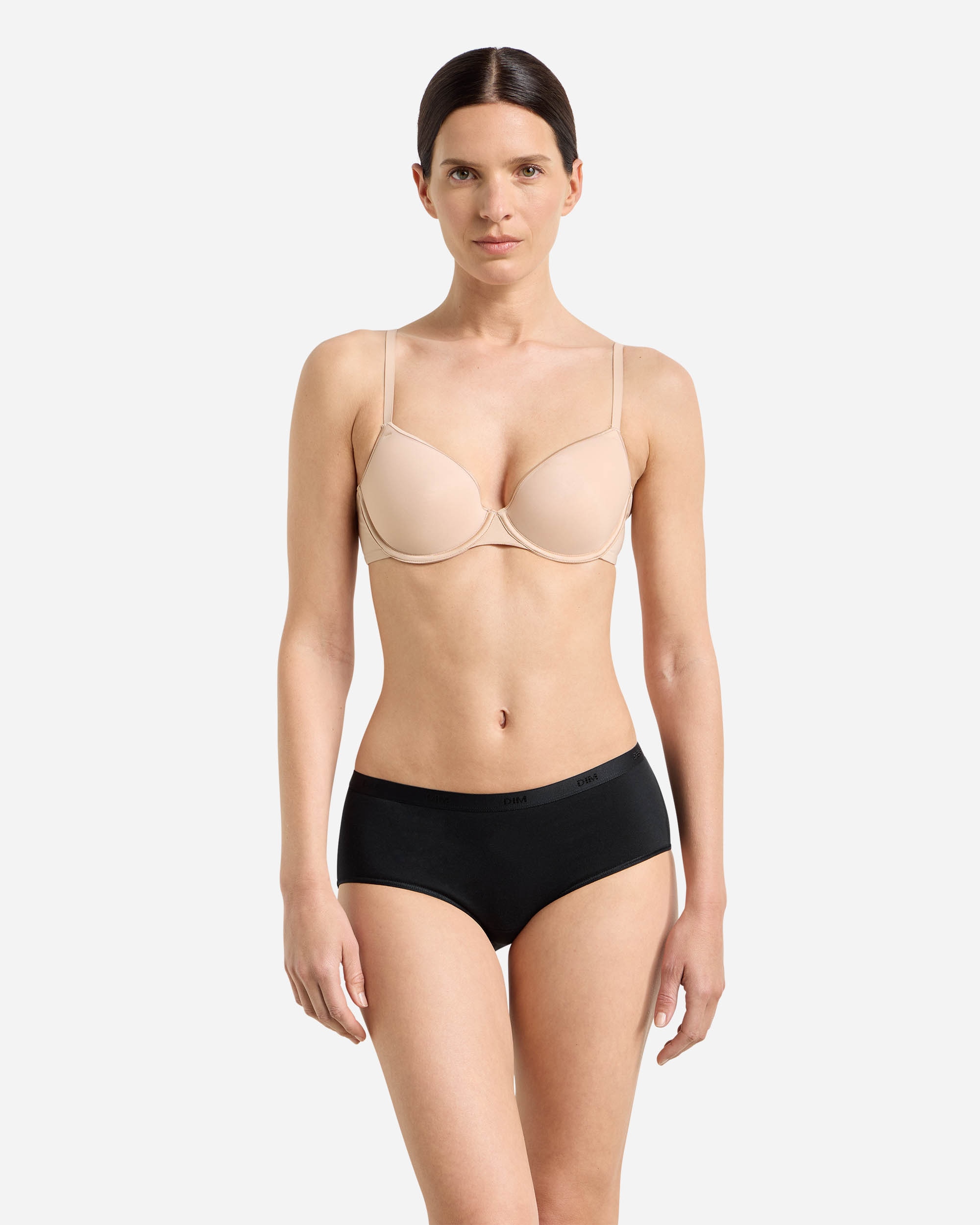 Soutien com Aros Invisível com Tecido Spacer Natural-4