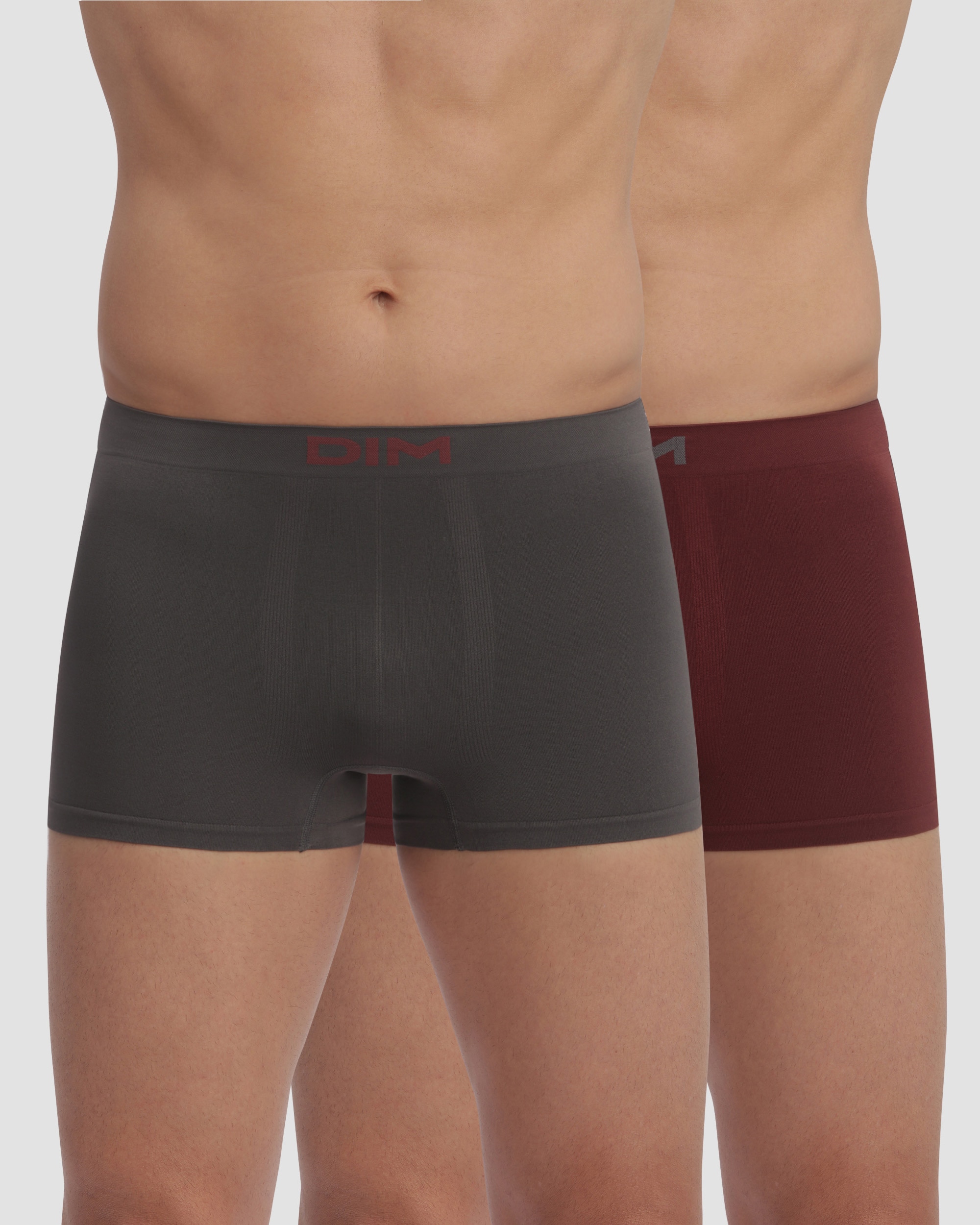Pack de Dois Boxers de Microfibra sem Costuras Dim Seamless Micro Verde-2