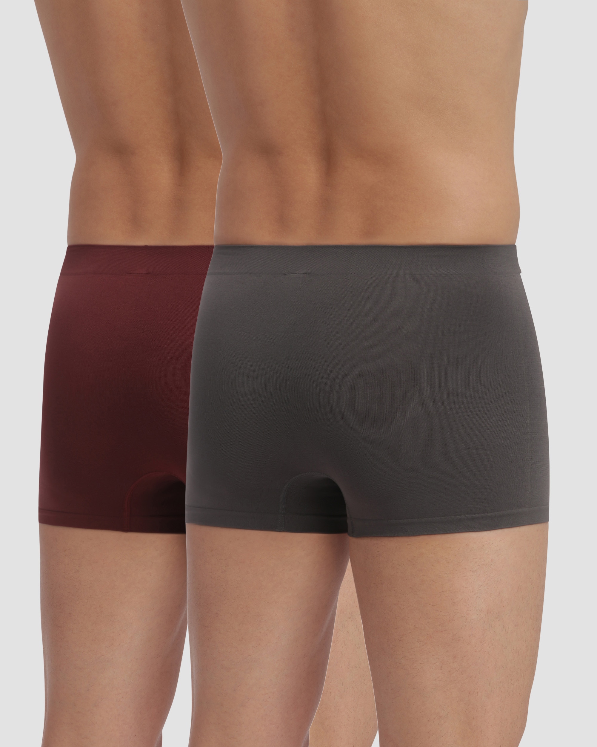 Pack de Dois Boxers de Microfibra sem Costuras Dim Seamless Micro Verde-3