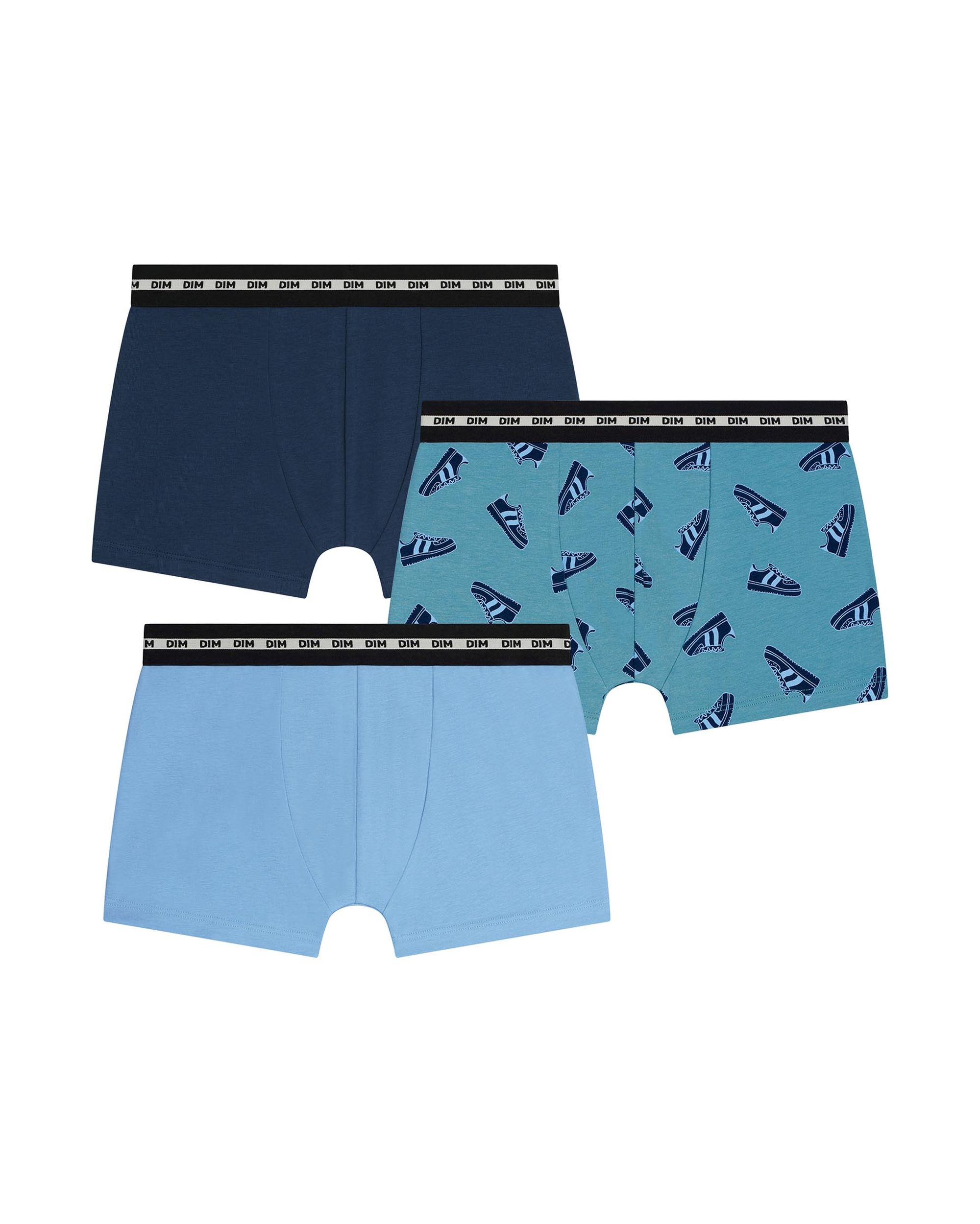 Imagem 0 de Pack de 3 Boxers Infantil Estampados de Algodão