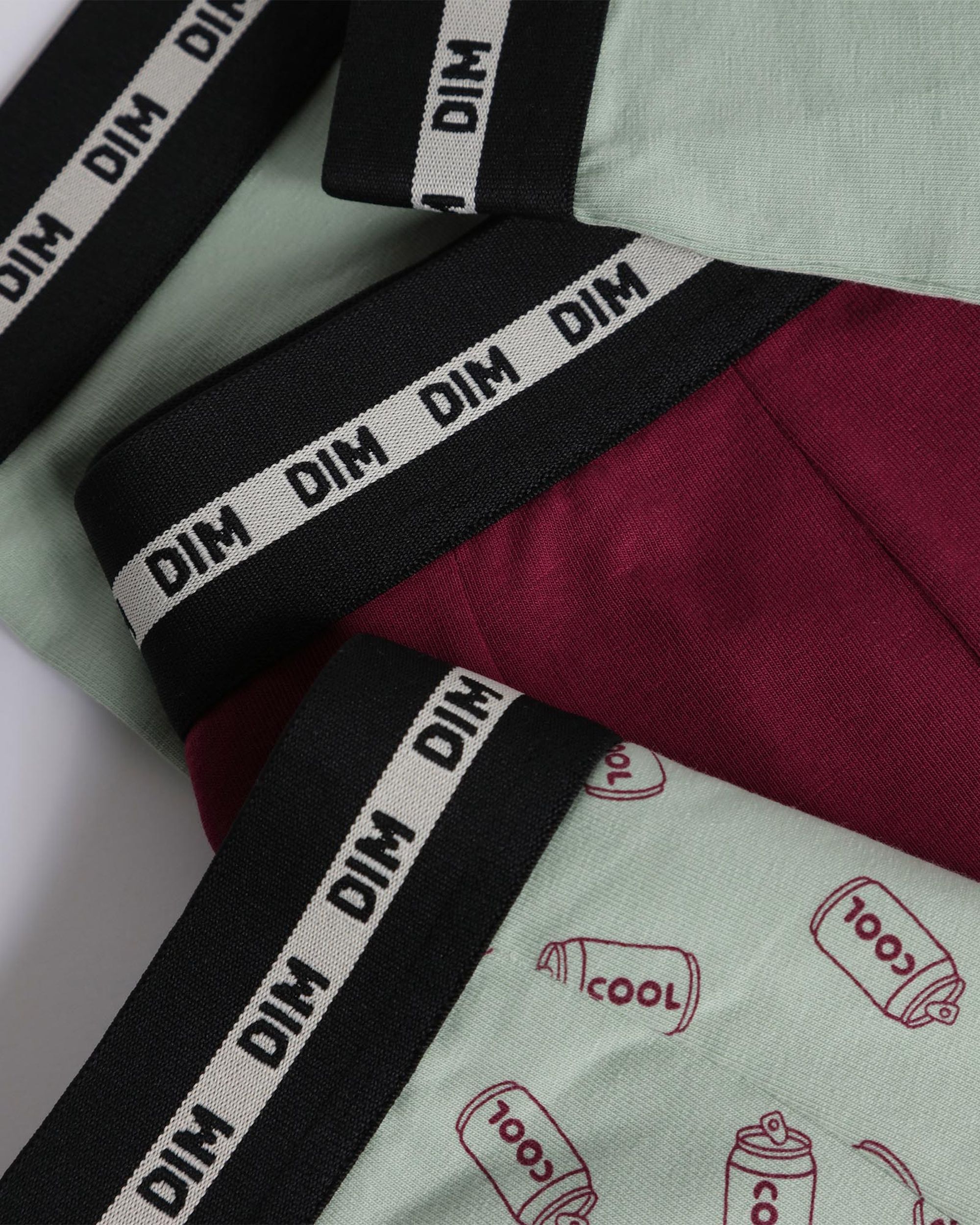 Pack de 3 Boxers Infantil Estampados de Algodão Multicolor-3