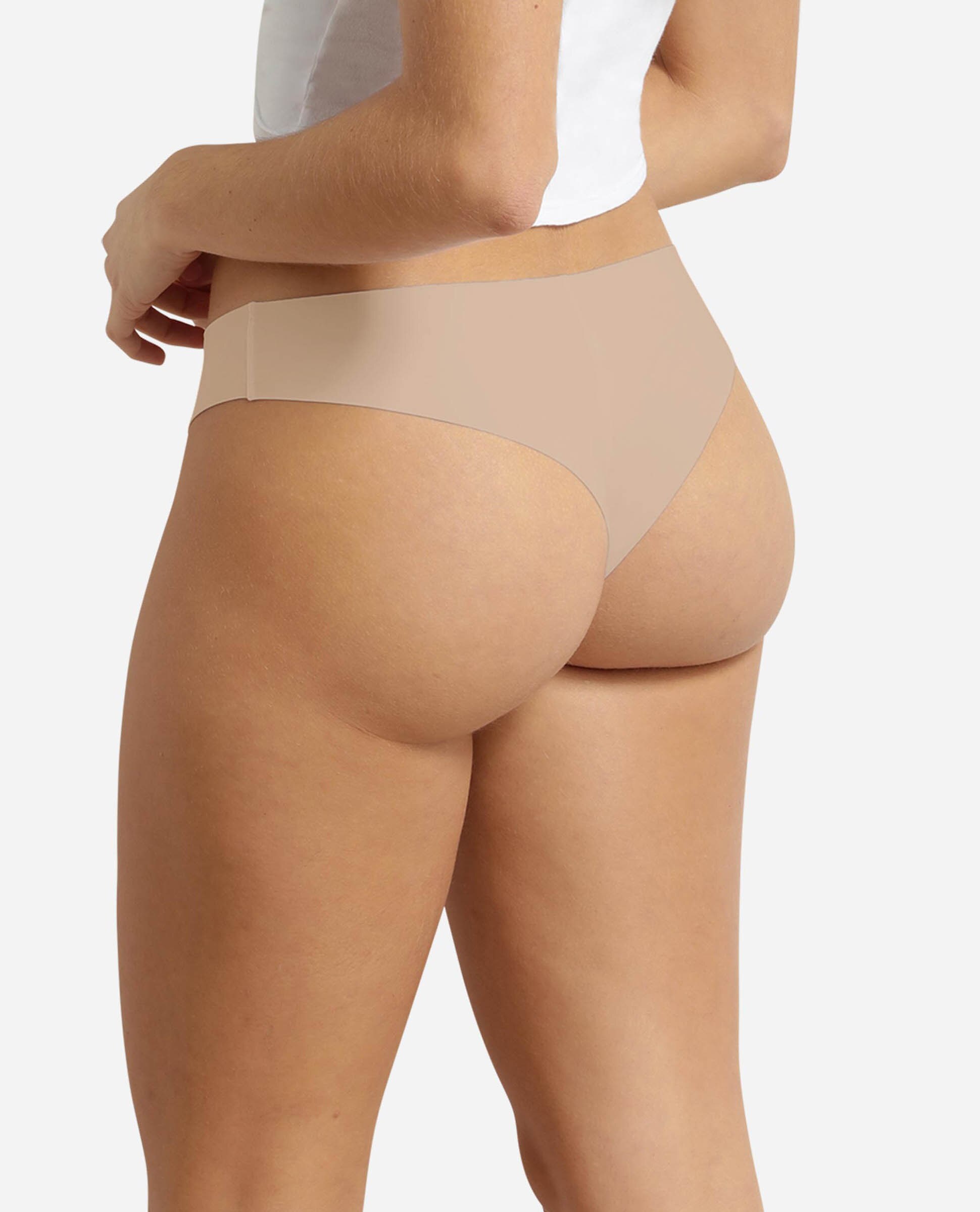 Cueca Invisível Brasileira em Microfibra Natural-2