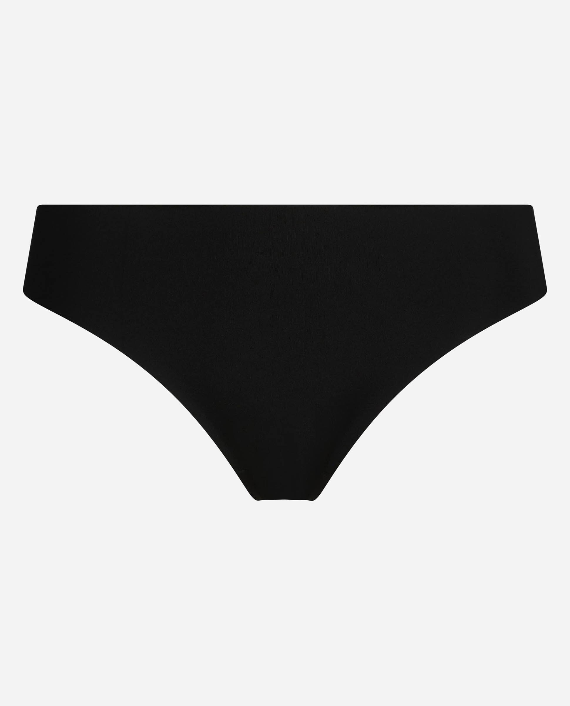 Cueca Clássica de Microfibra Preto-3
