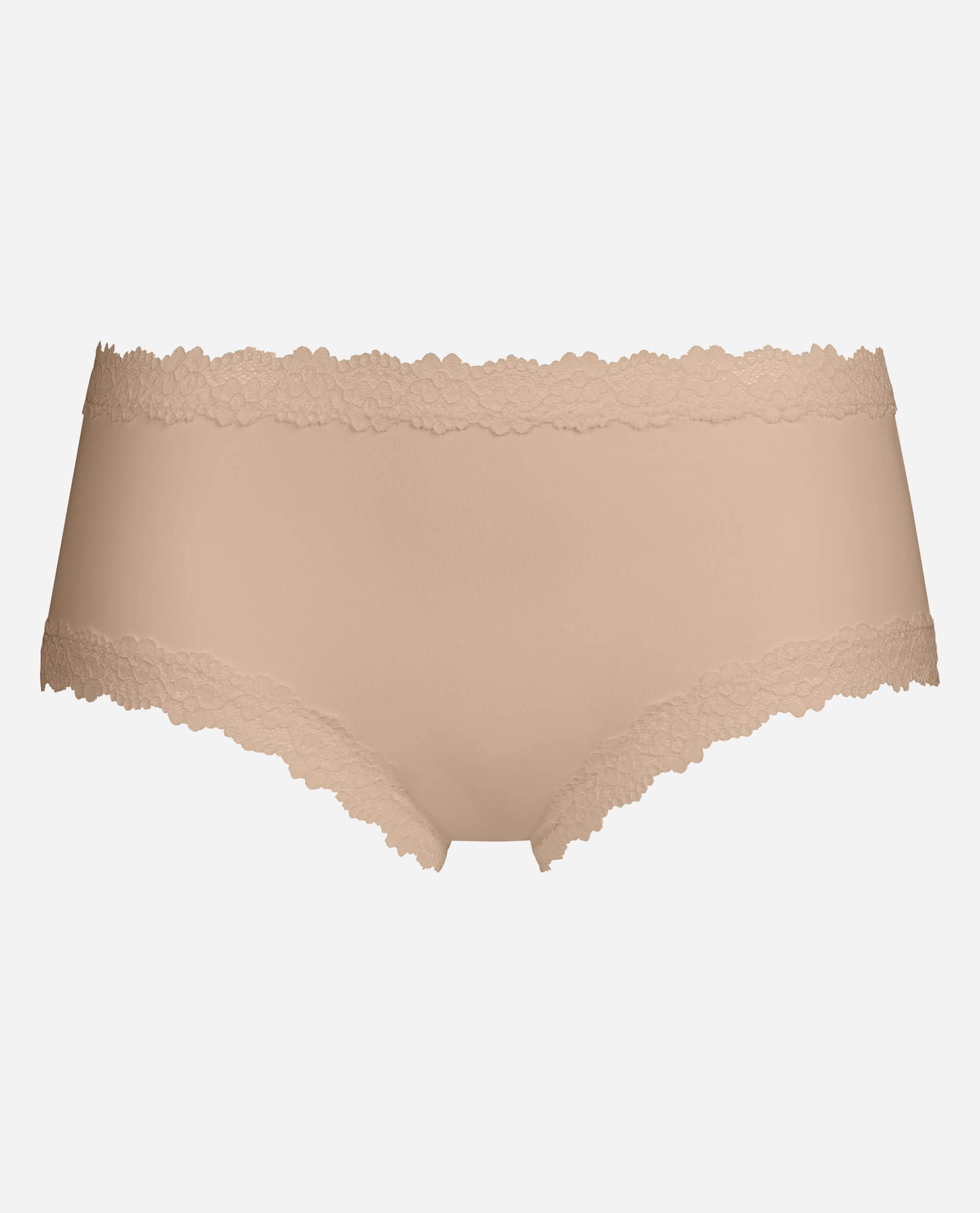 Cueca Culotte com Renda Natural-3