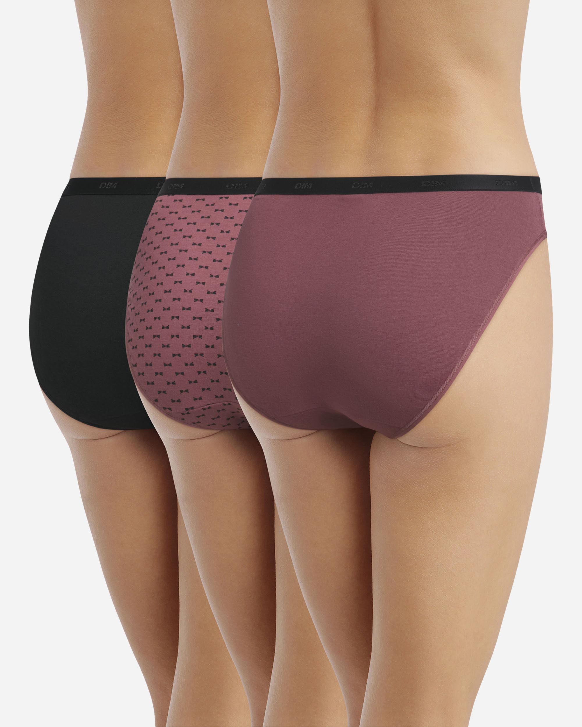 Pack de 3 Cuecas de Algodão Elástico Estampadas Multicolor-2