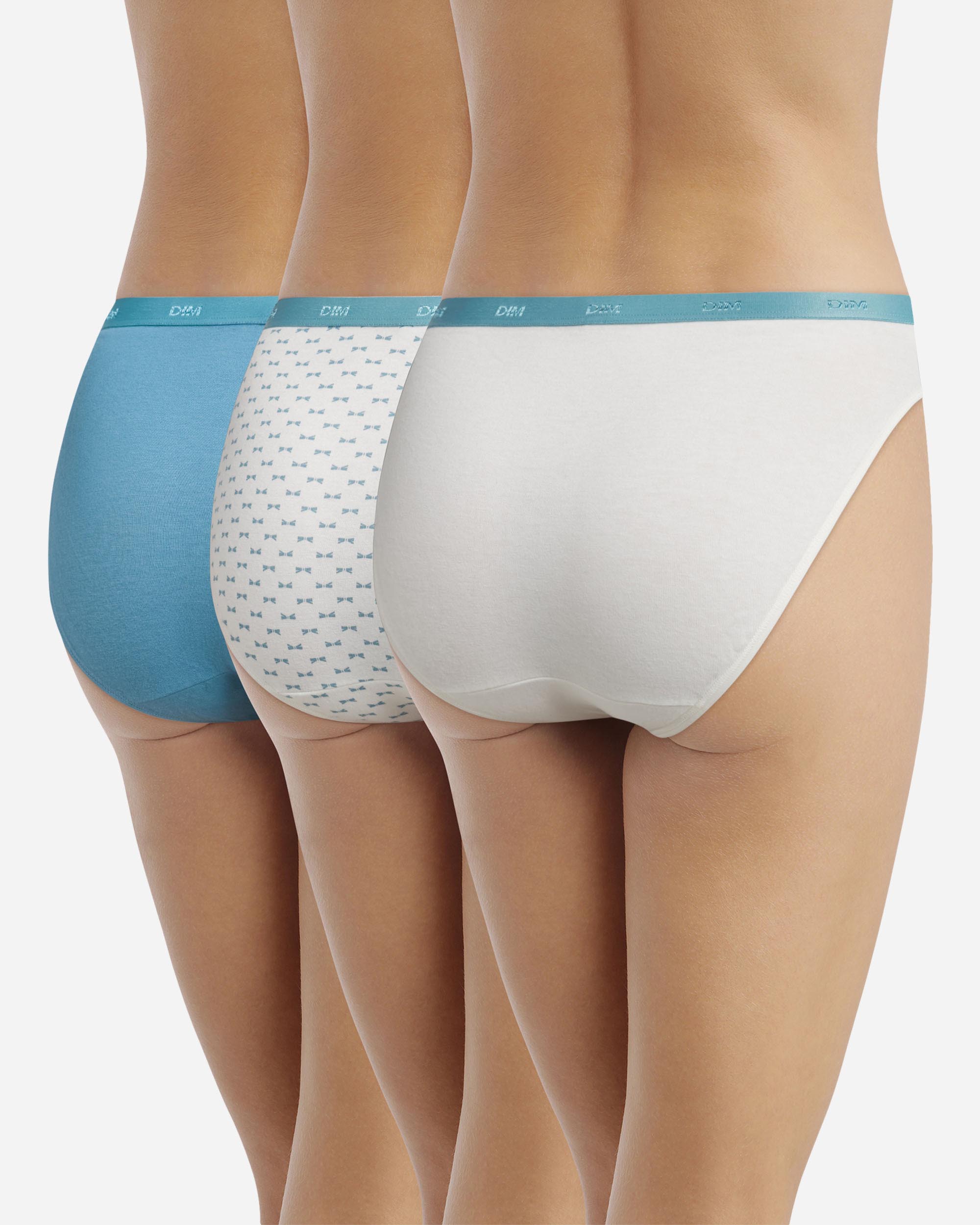 Pack de 3 Cuecas de Algodão Elástico Estampadas Multicolor-2
