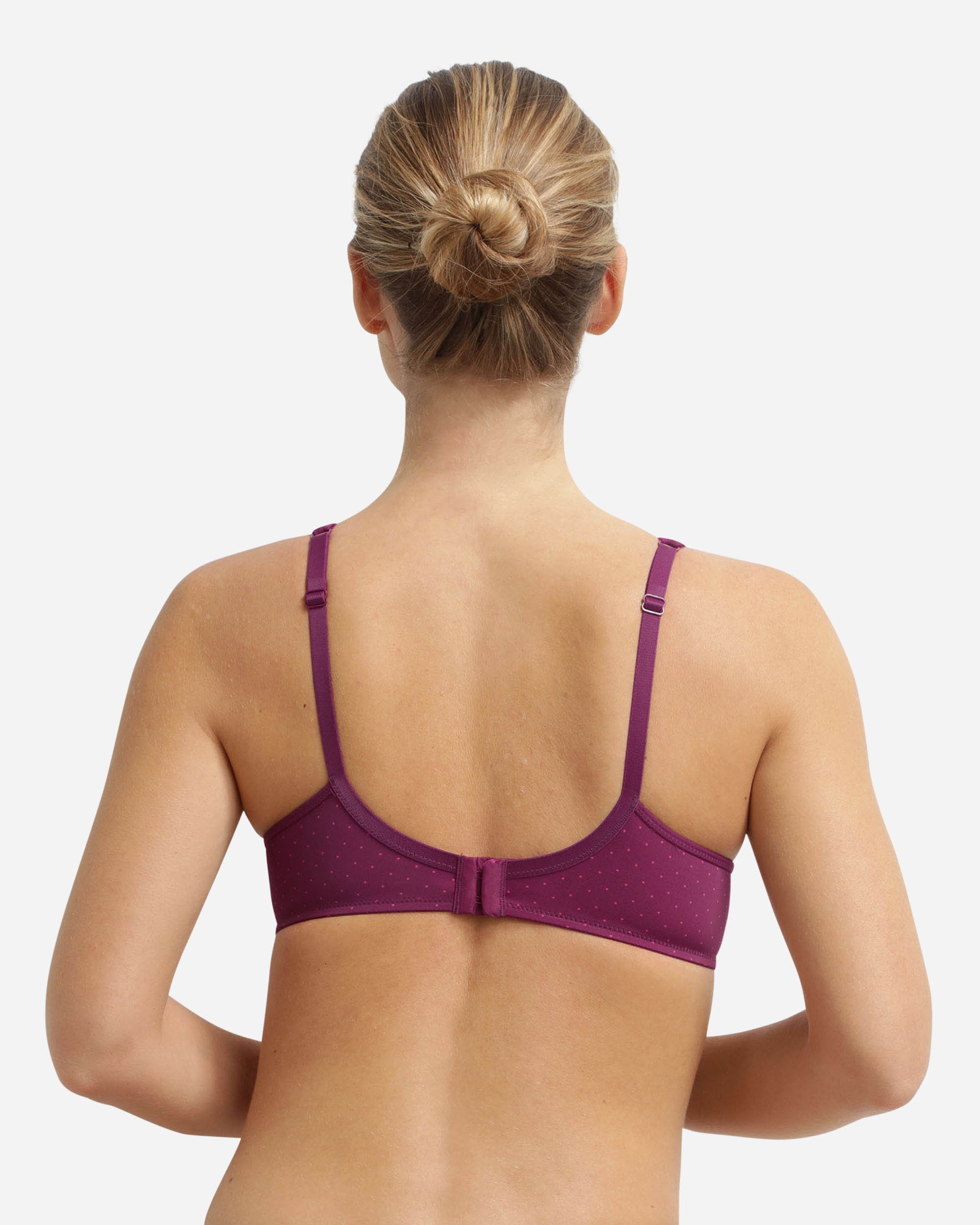 Soutien com Aro de Grande Capacidade Generous com Tule Roxo-2