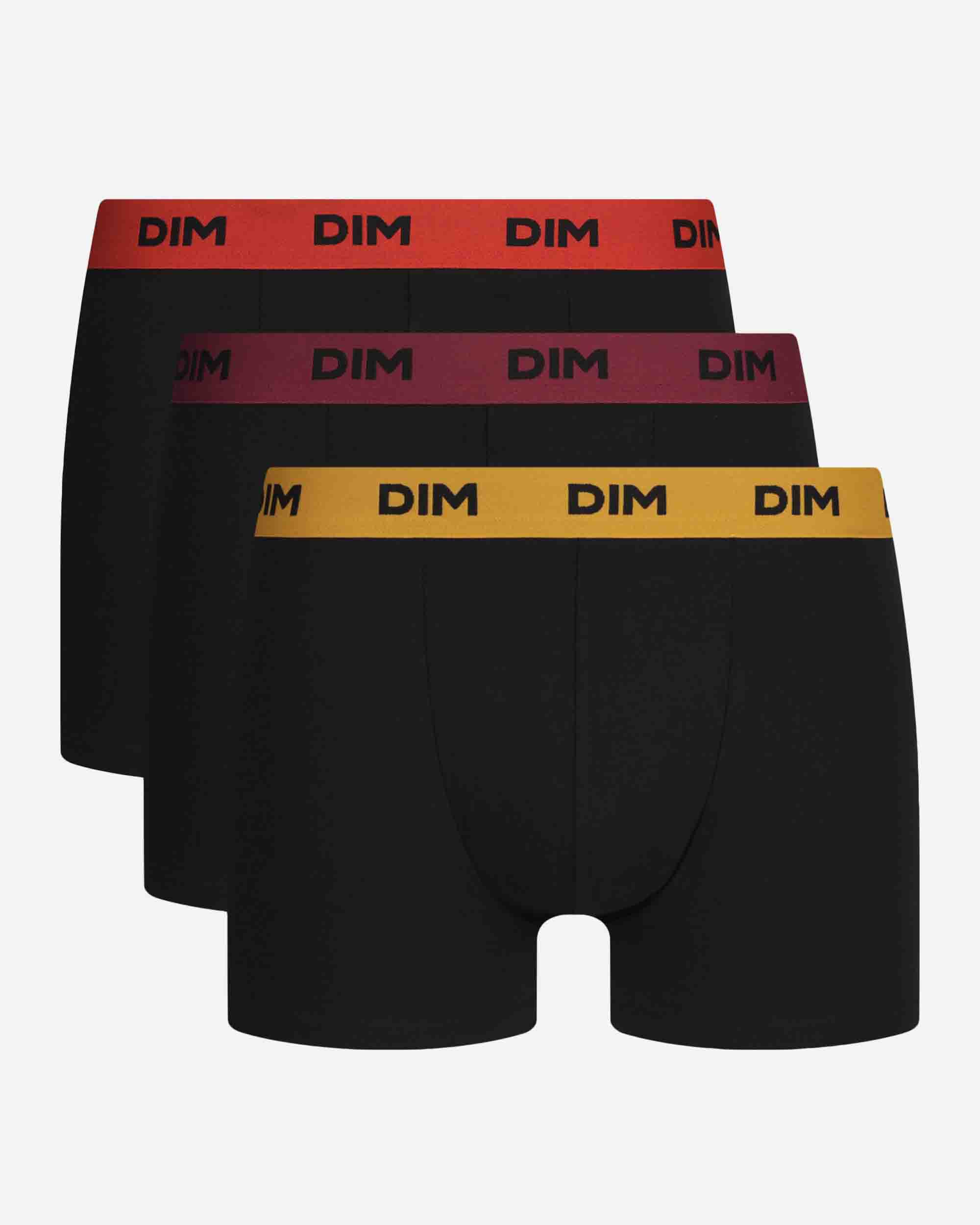 Pack de Três Boxers de Algodão com Cintura em Cores Dim Mix & Colors Multicolor-4