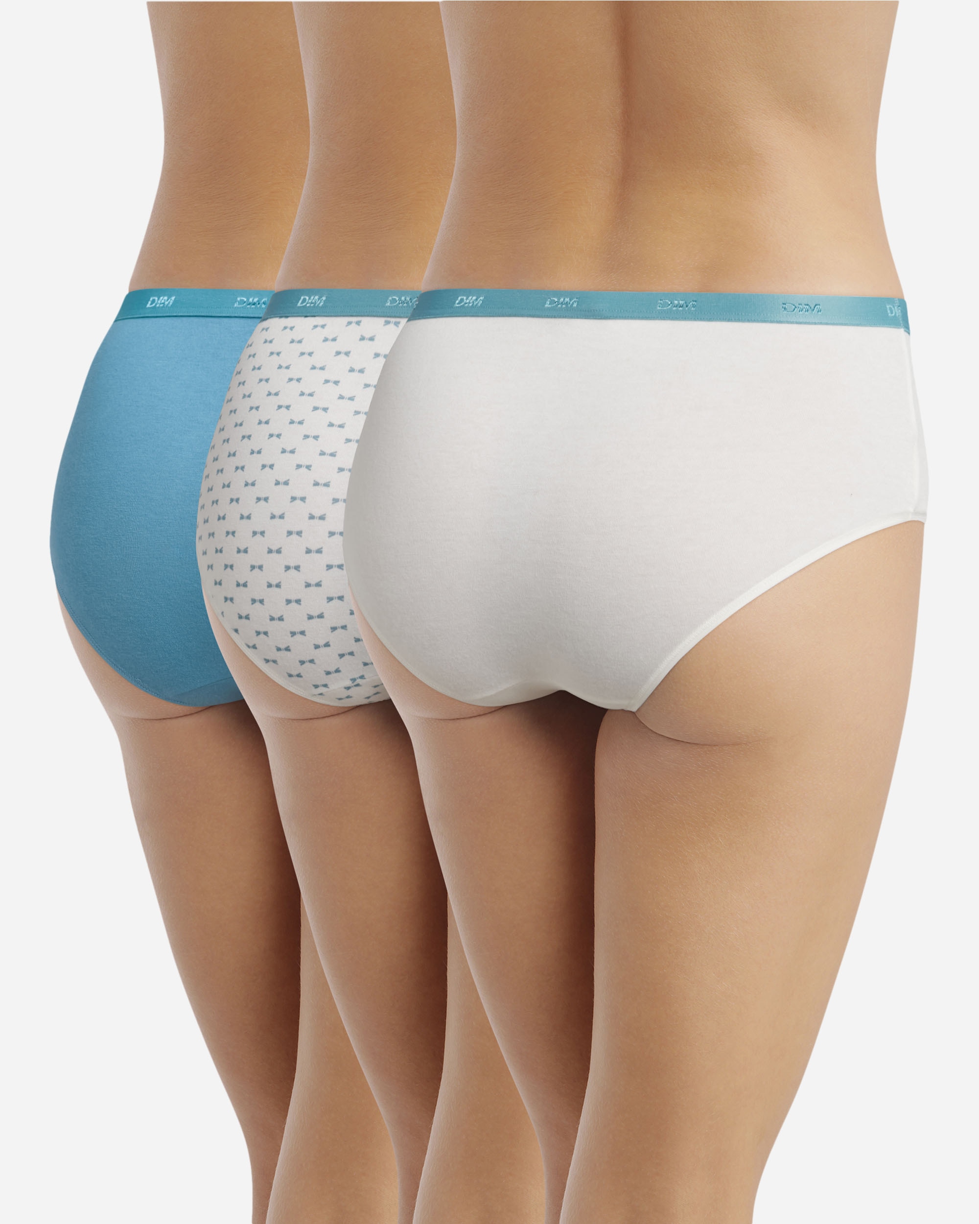 Pack de 3 Cuecas de Algodão Elástico Estampadas Multicolor-2