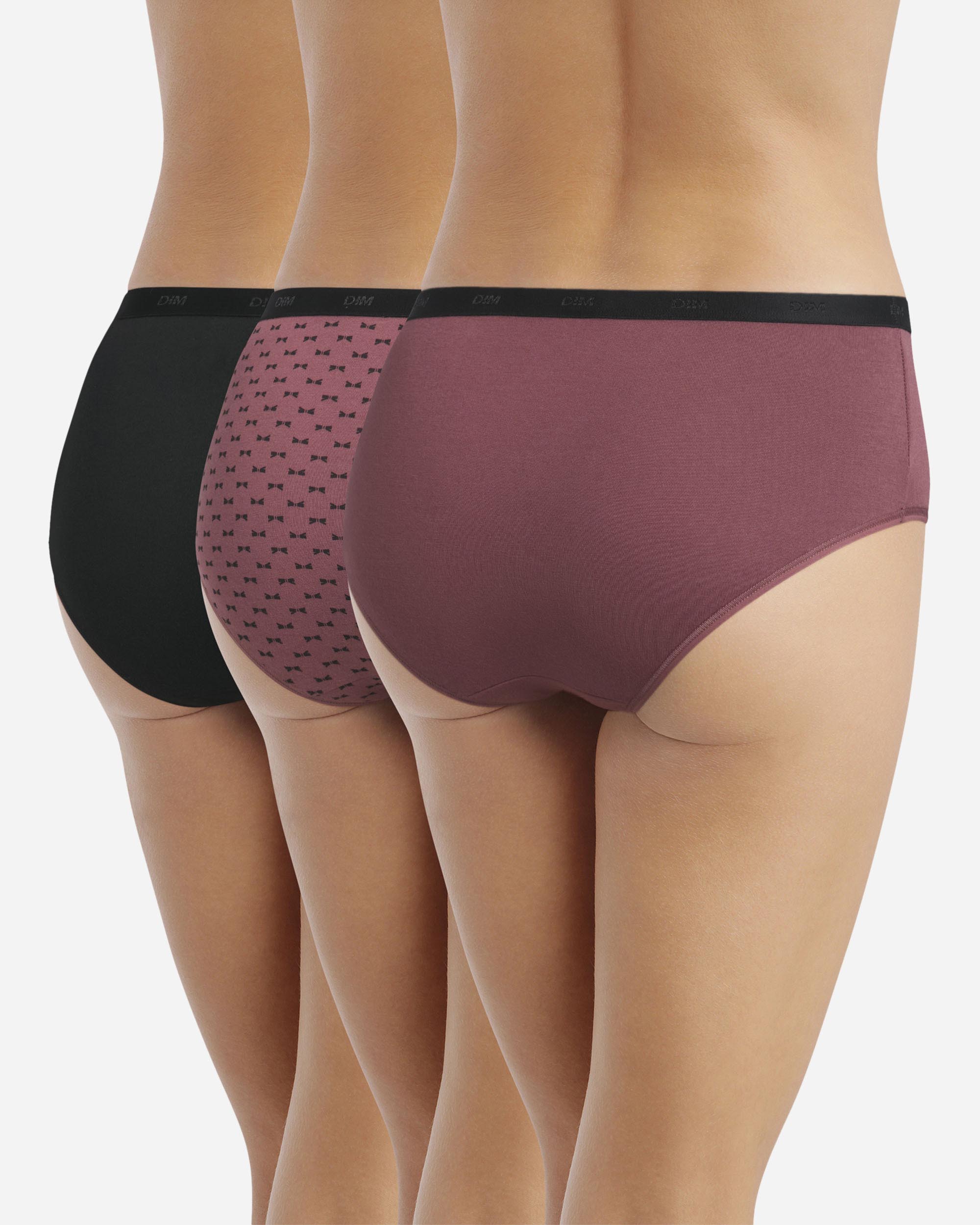 Pack de 3 Cuecas de Algodão Elástico Estampadas Multicolor-2