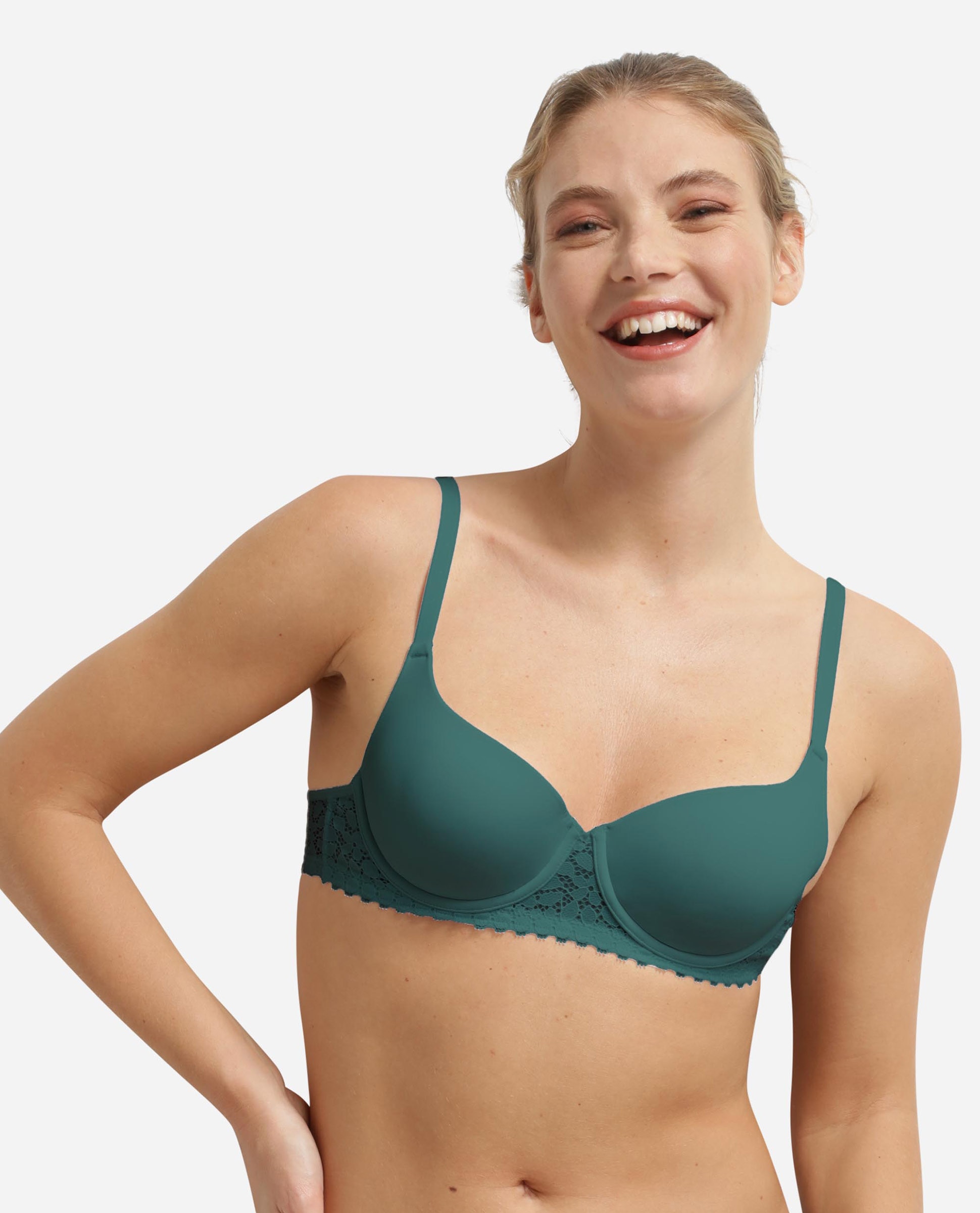 Imagem 0 de Soutien com Aros em Renda e Microfibra