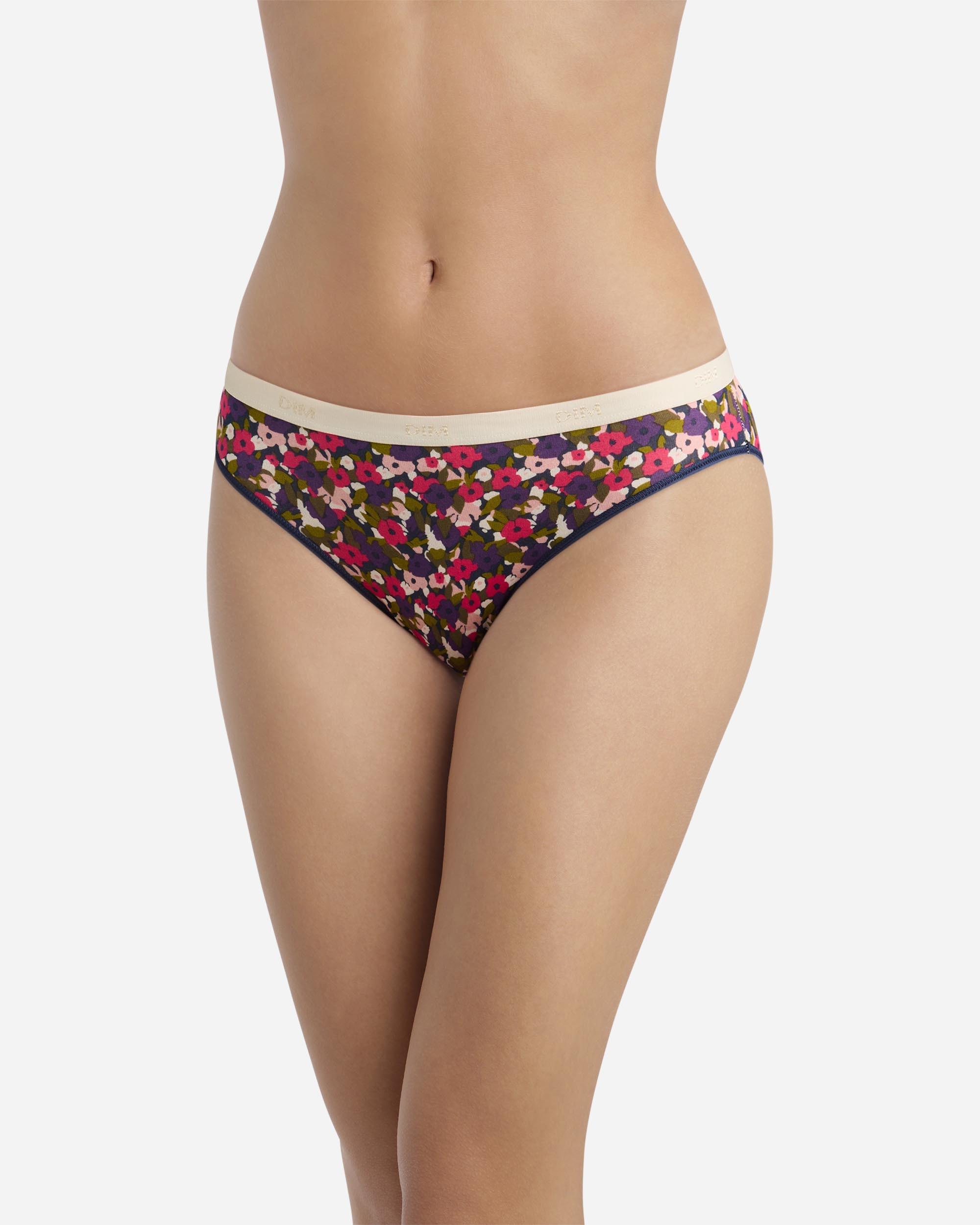 Pack de 5 Cuecas de Algodão Elástico Estampadas Multicolor-3