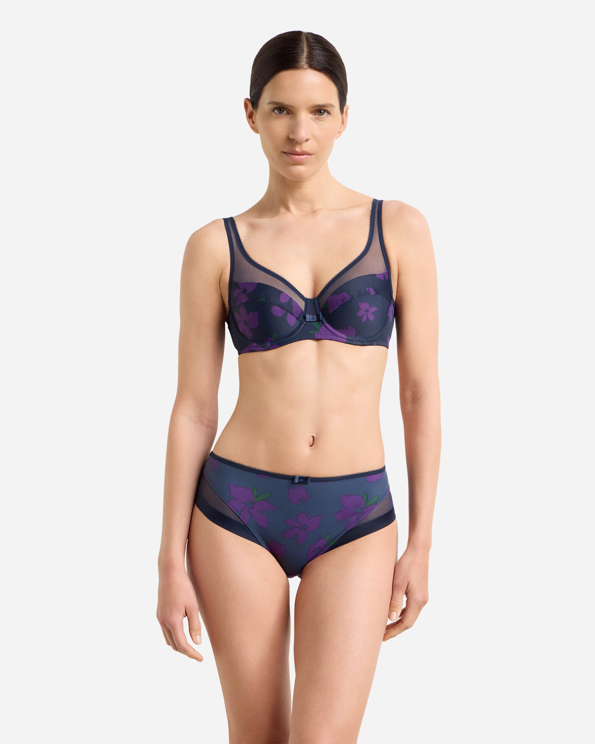 Soutien com Aro de Grande Capacidade Generous com Tule Multicolor-3