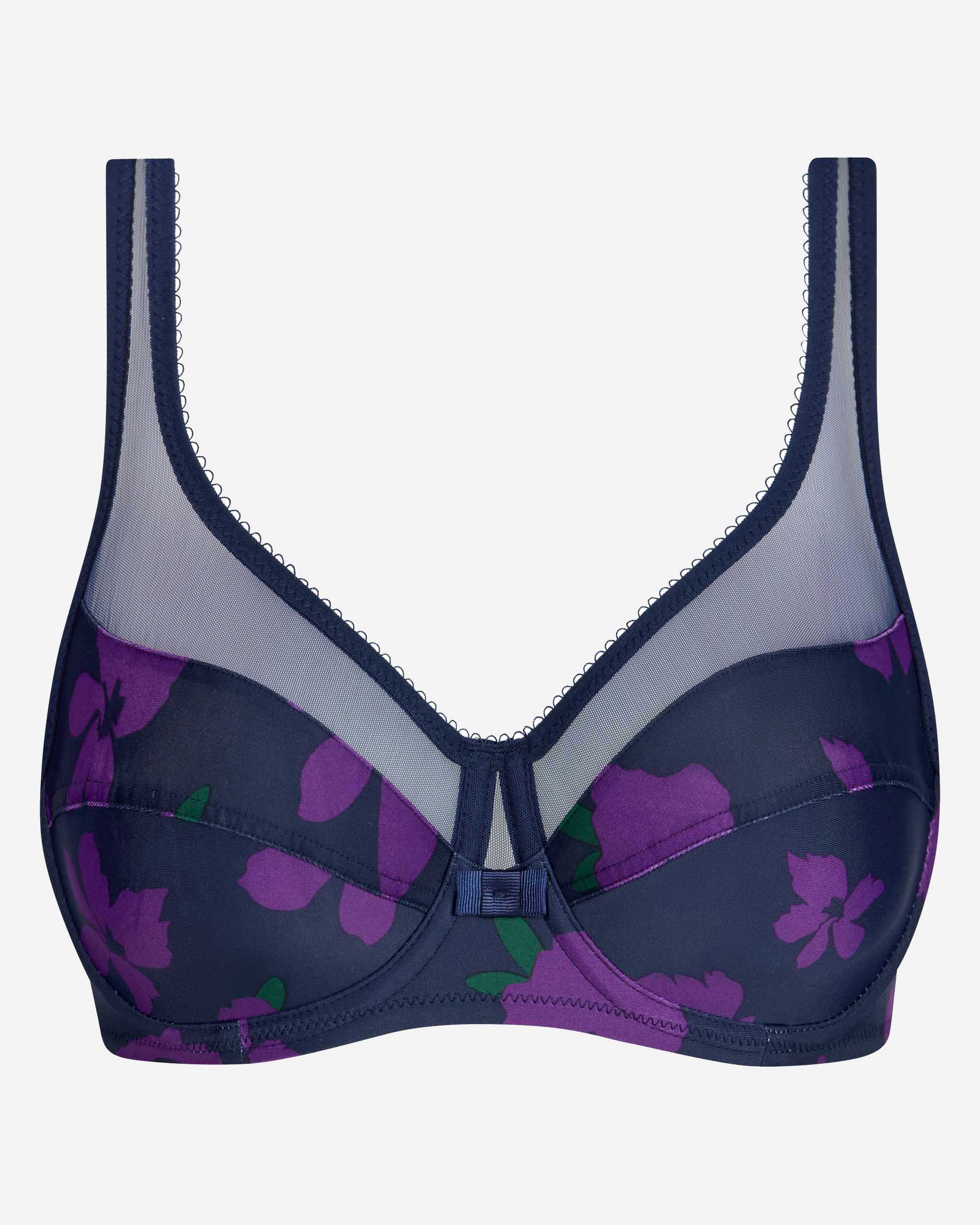 Soutien com Aro de Grande Capacidade Generous com Tule Multicolor-5