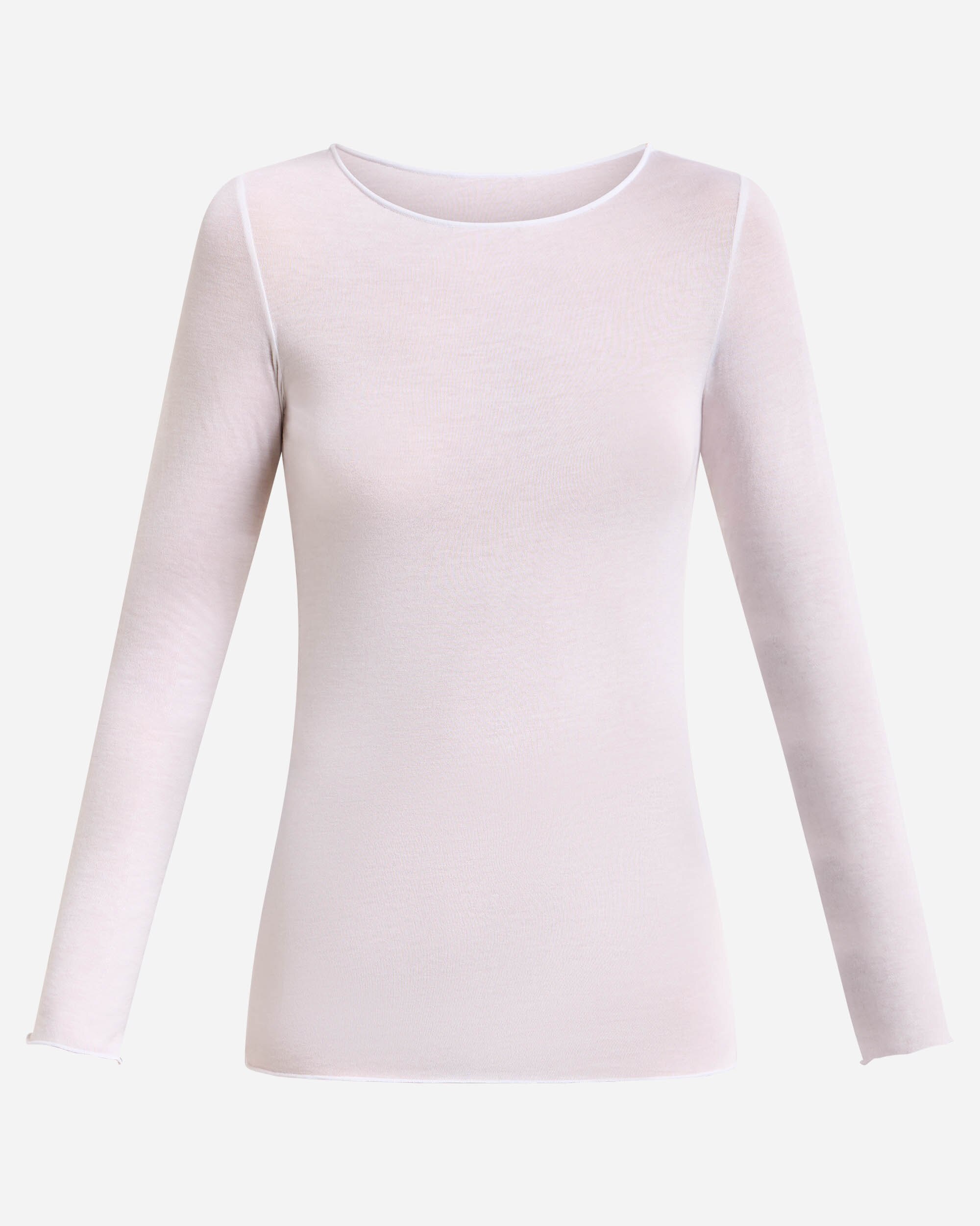 T-shirt Térmica Gola Barco Dim X Inès de La Fressange Branco-3