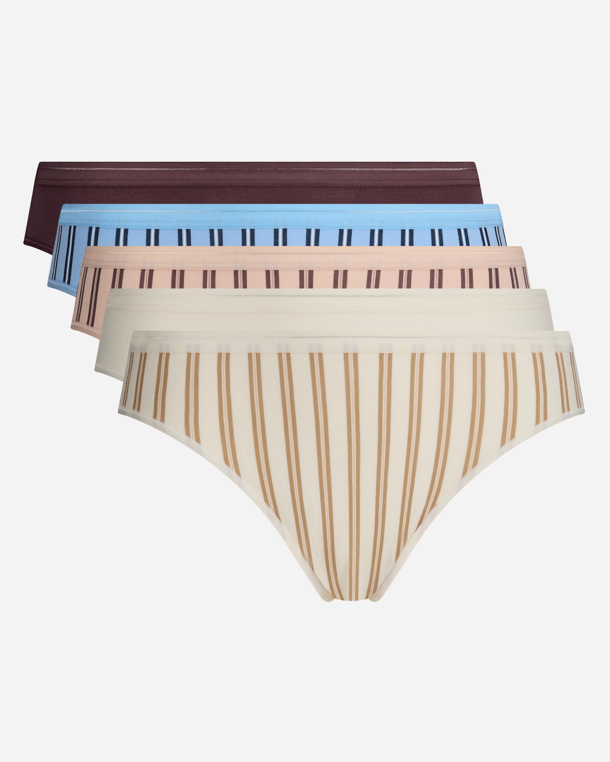 Pack de 5 Cuecas Dim X Inès de La Fressange Multicolor-4