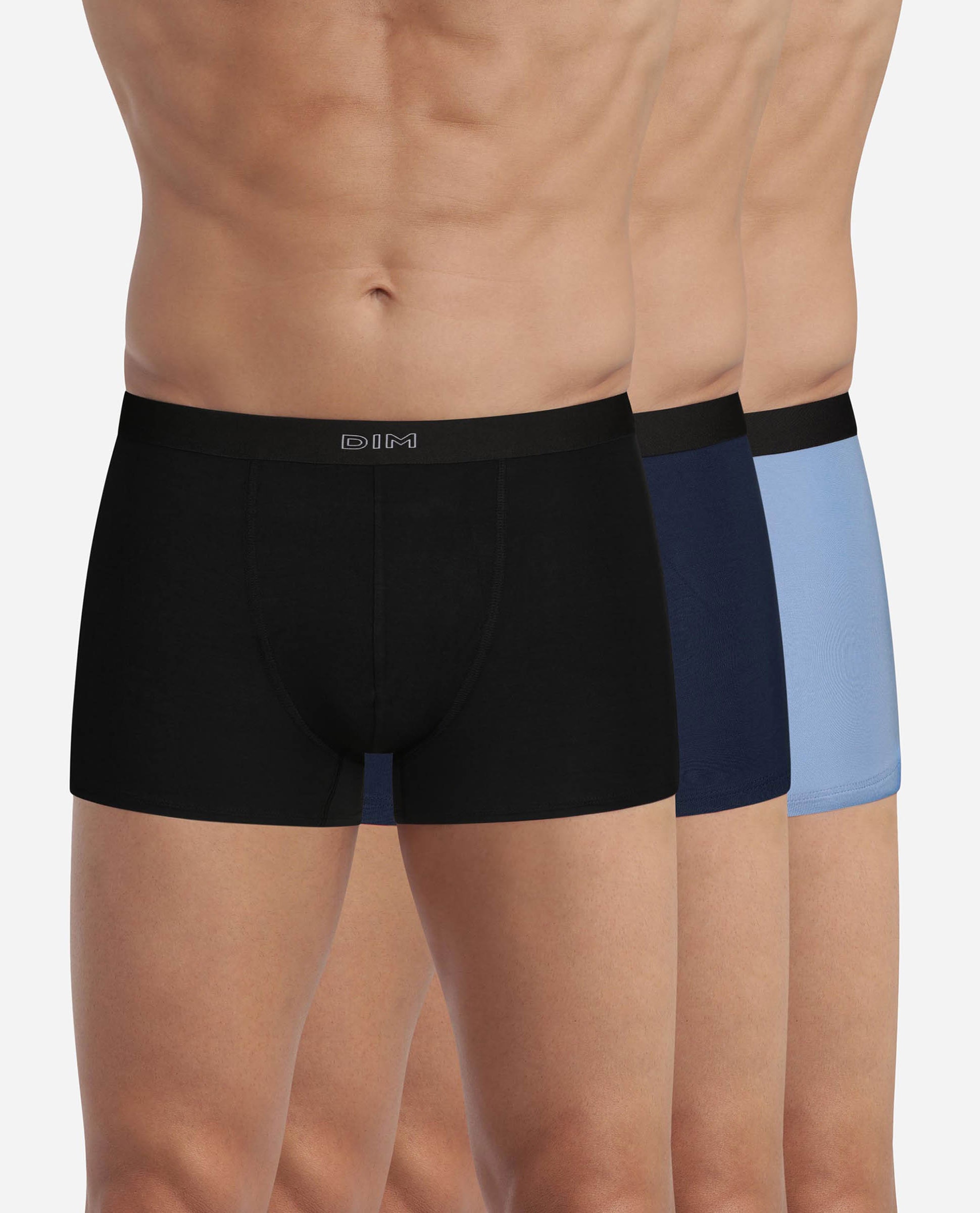 Imagem 0 de Pack de Três Boxers Fibra de Bambu Ultra Suave Dim Pur Confort