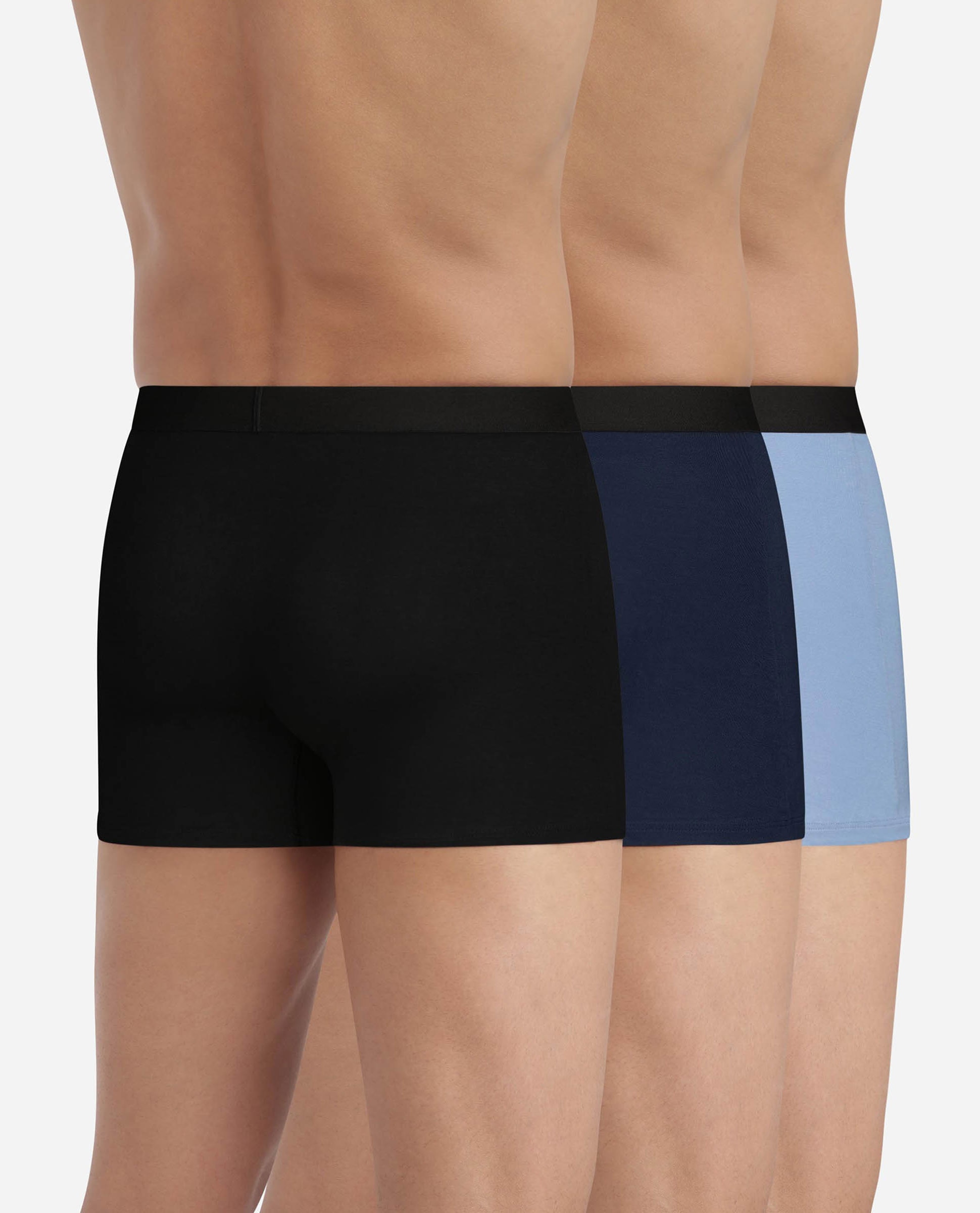 Pack de Três Boxers Fibra de Bambu Ultra Suave Dim Pur Confort Multicolor-2