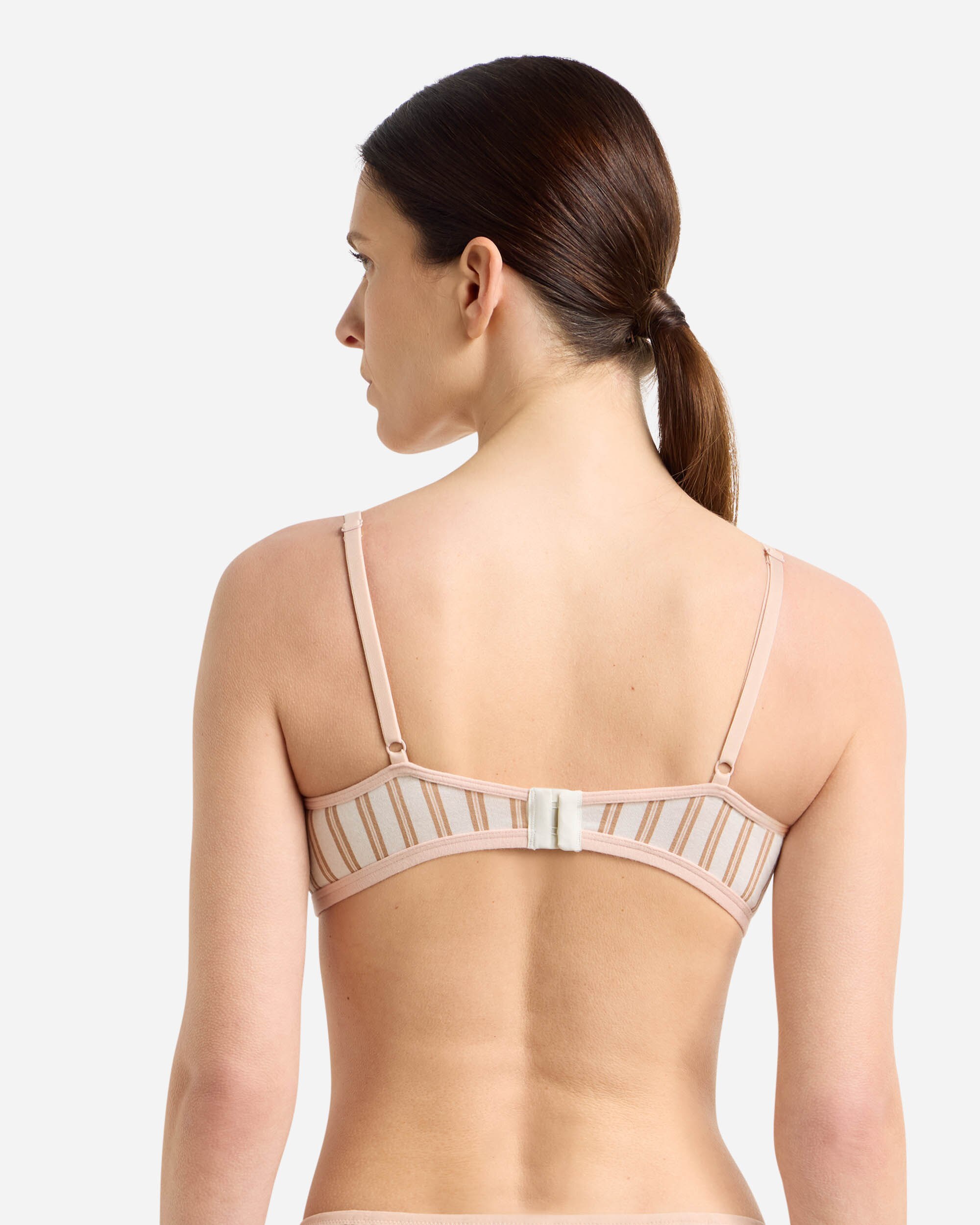 Soutien Corbeille com Aros Dim X Inès de La Fressange Creme-2