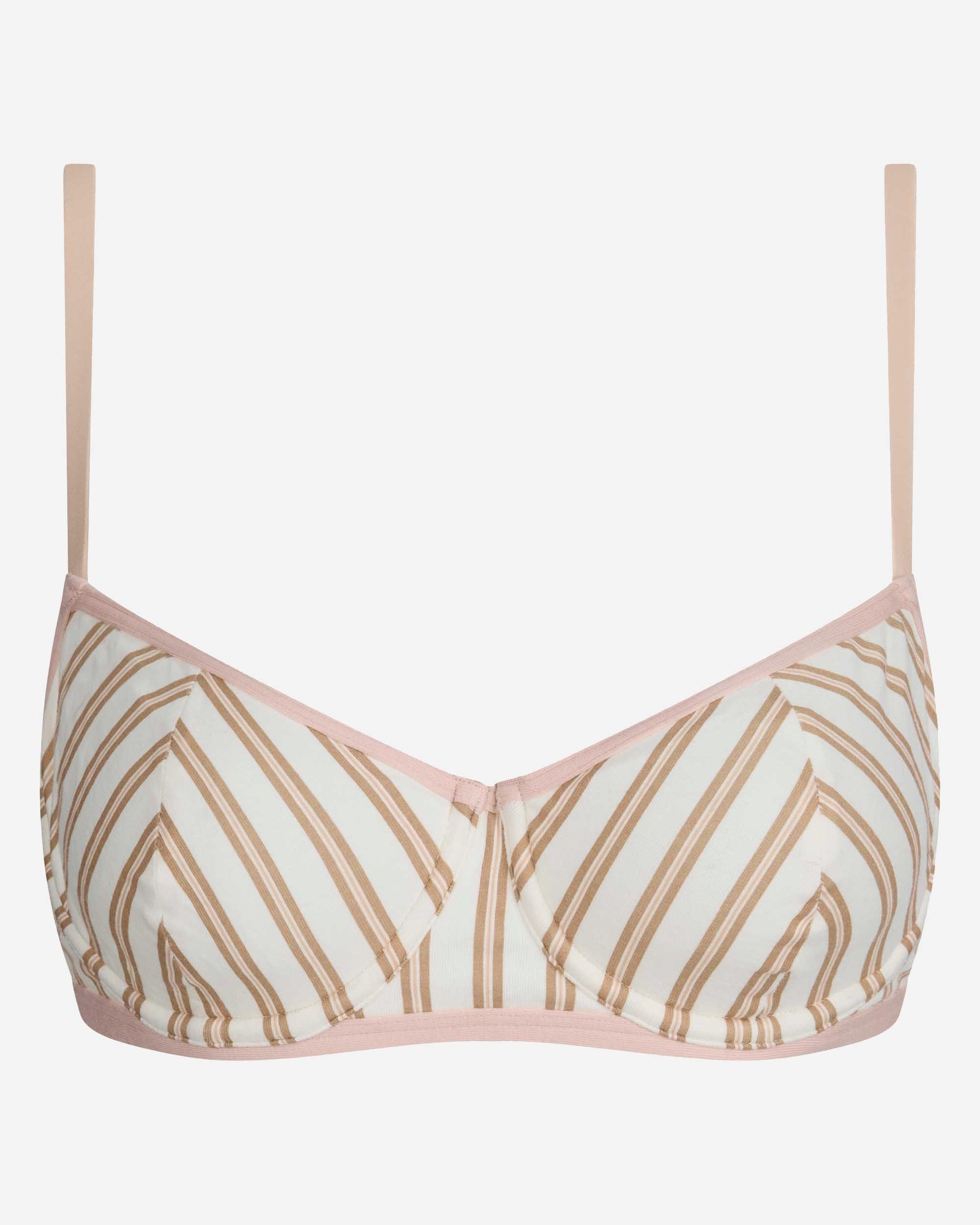 Soutien Corbeille com Aros Dim X Inès de La Fressange Creme-5