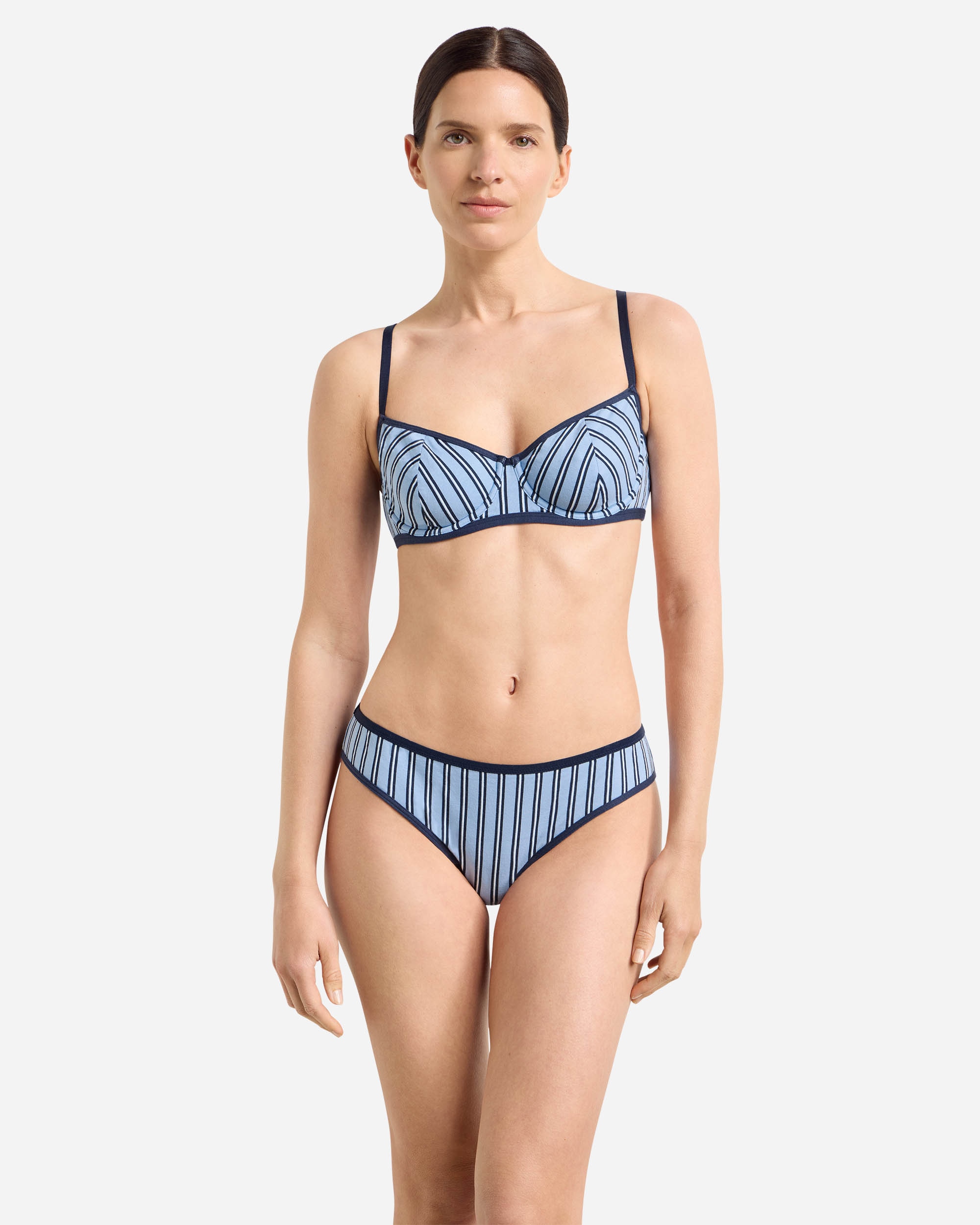 Cueca Dim X Inès de La Fressange Azul-4