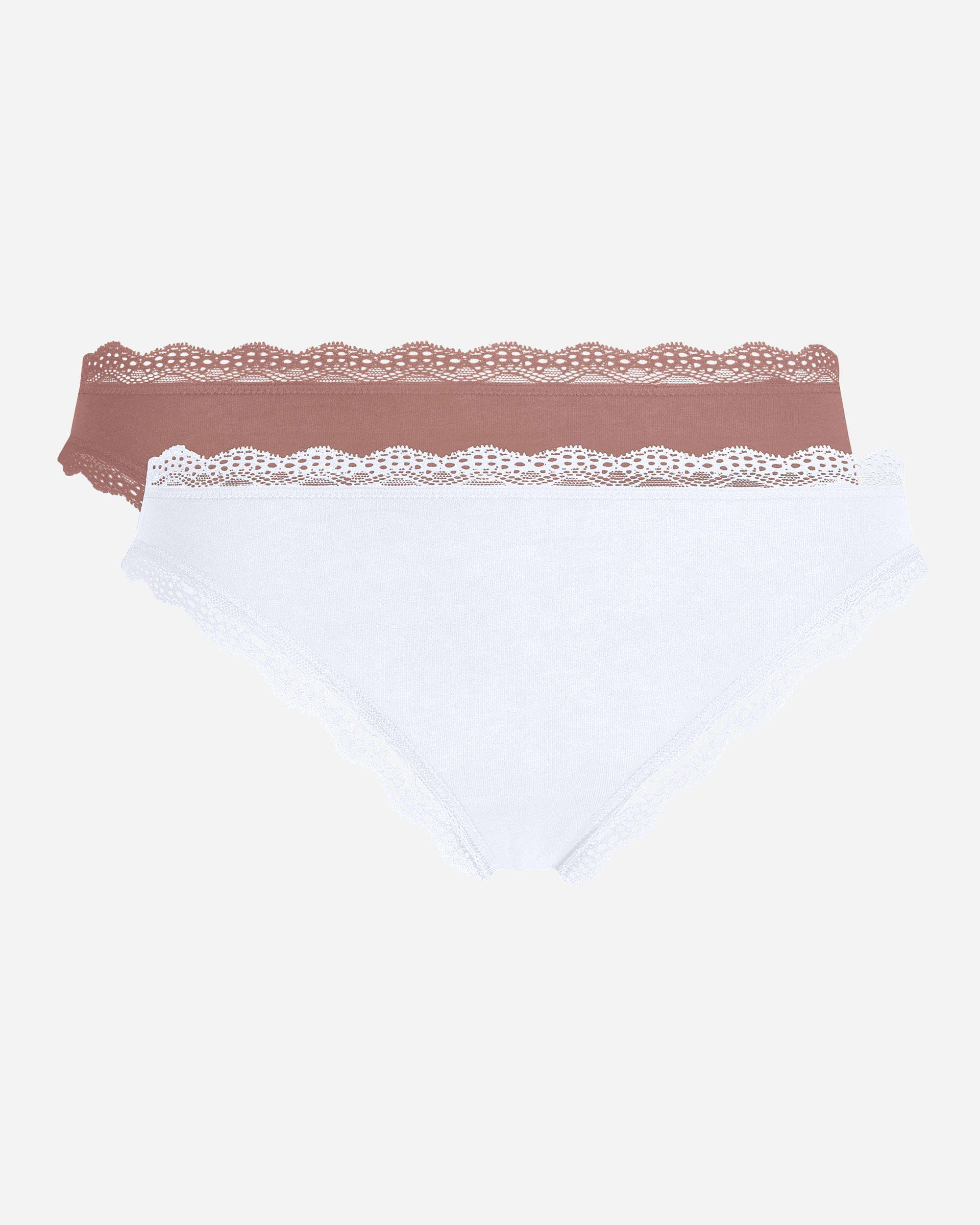 Pack de 2 Cuecas de Algodão com Renda Multicolor-4