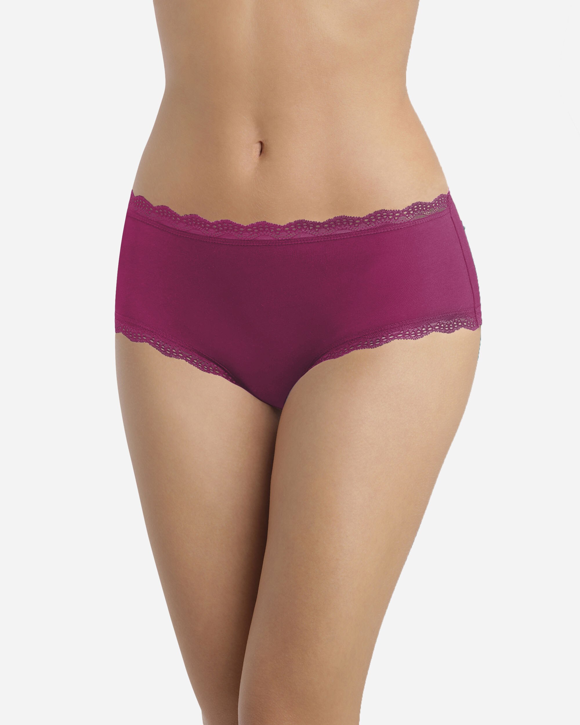 Pack de 2 Cuecas Shorty de Algodão com Renda Multicolor-3