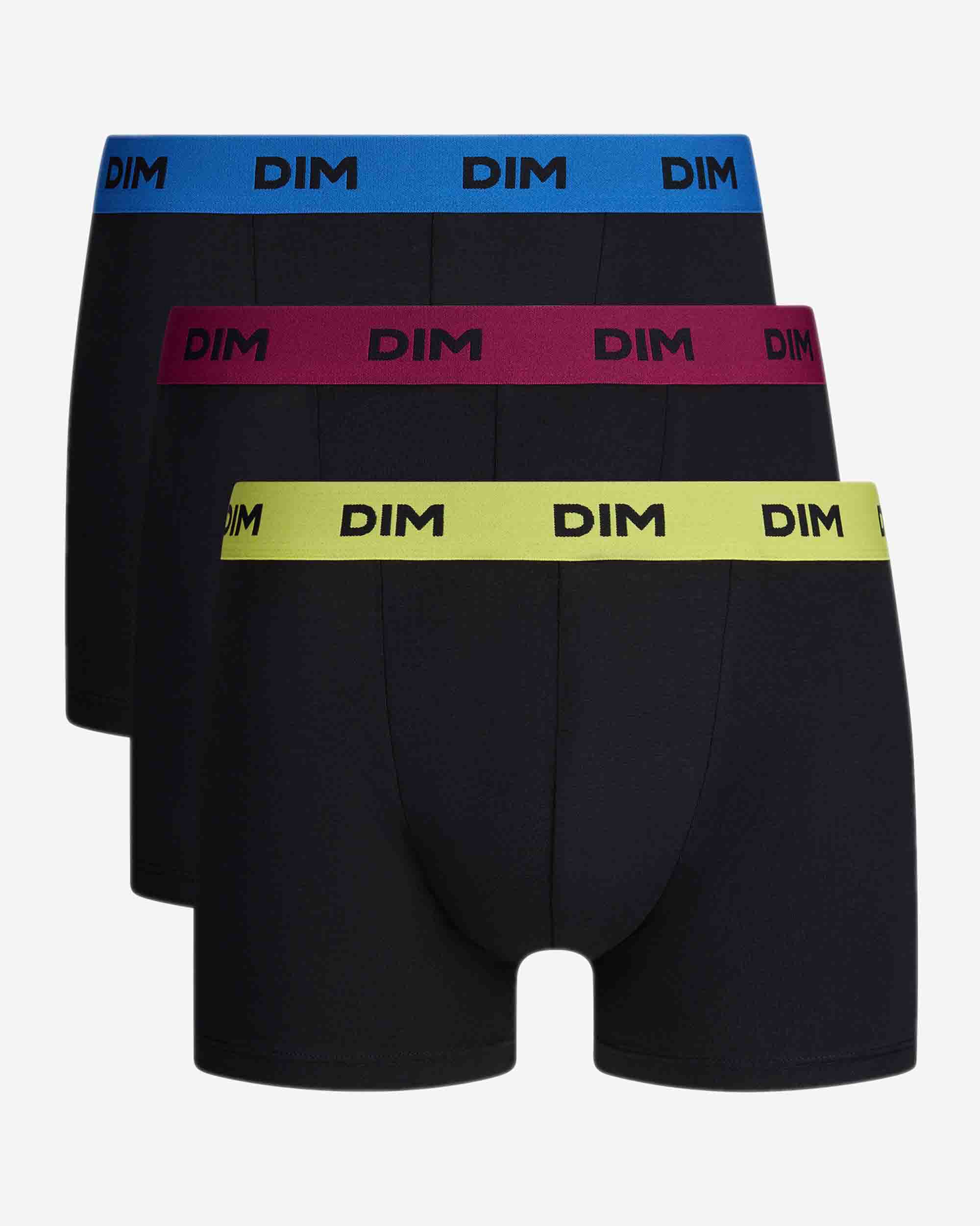 Pack de Três Boxers de Algodão com Cintura em Cores Dim Mix & Colors Multicolor-4