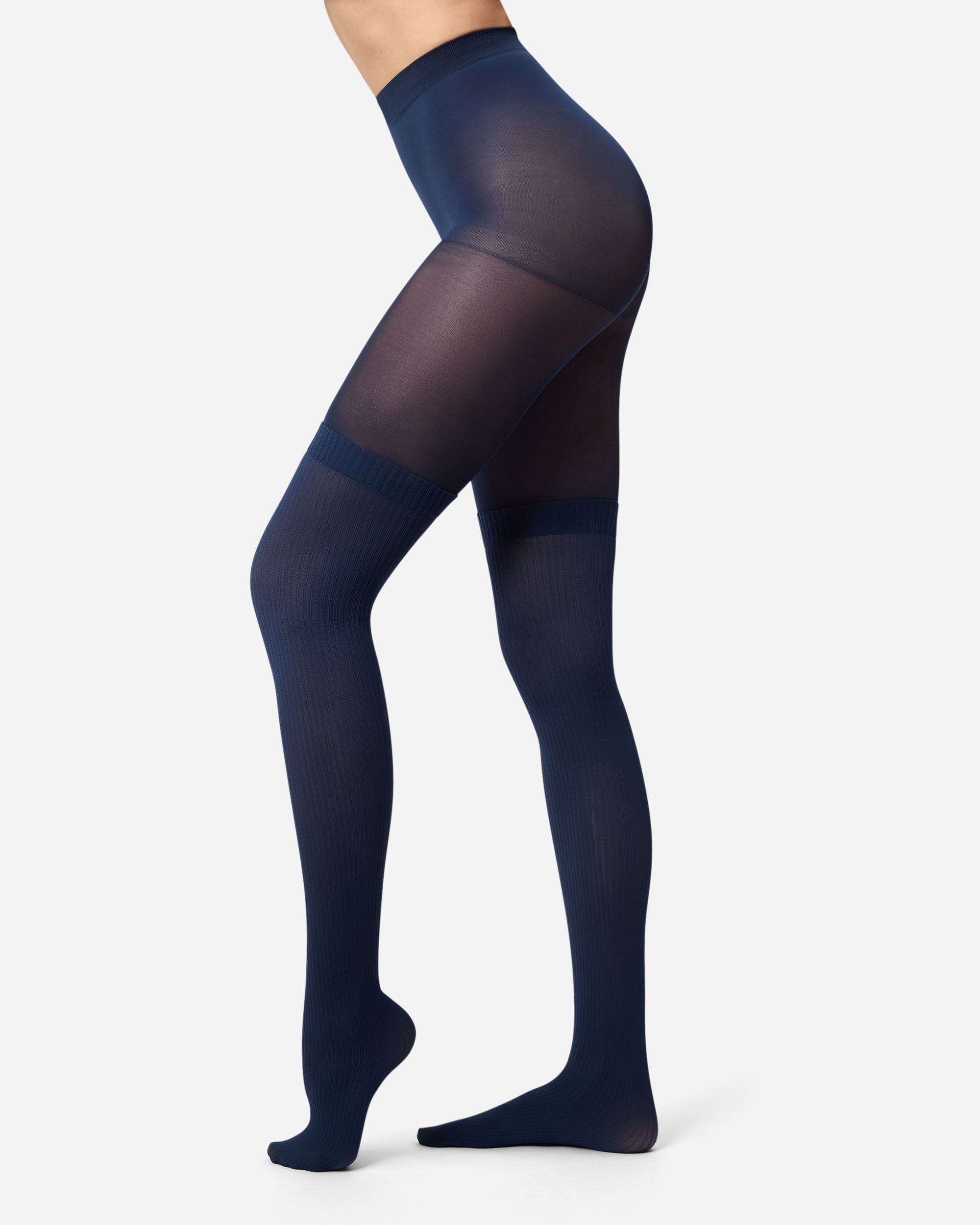 Imagem 0 de Collants com Efeito de Meias Compridas 25 Deniers