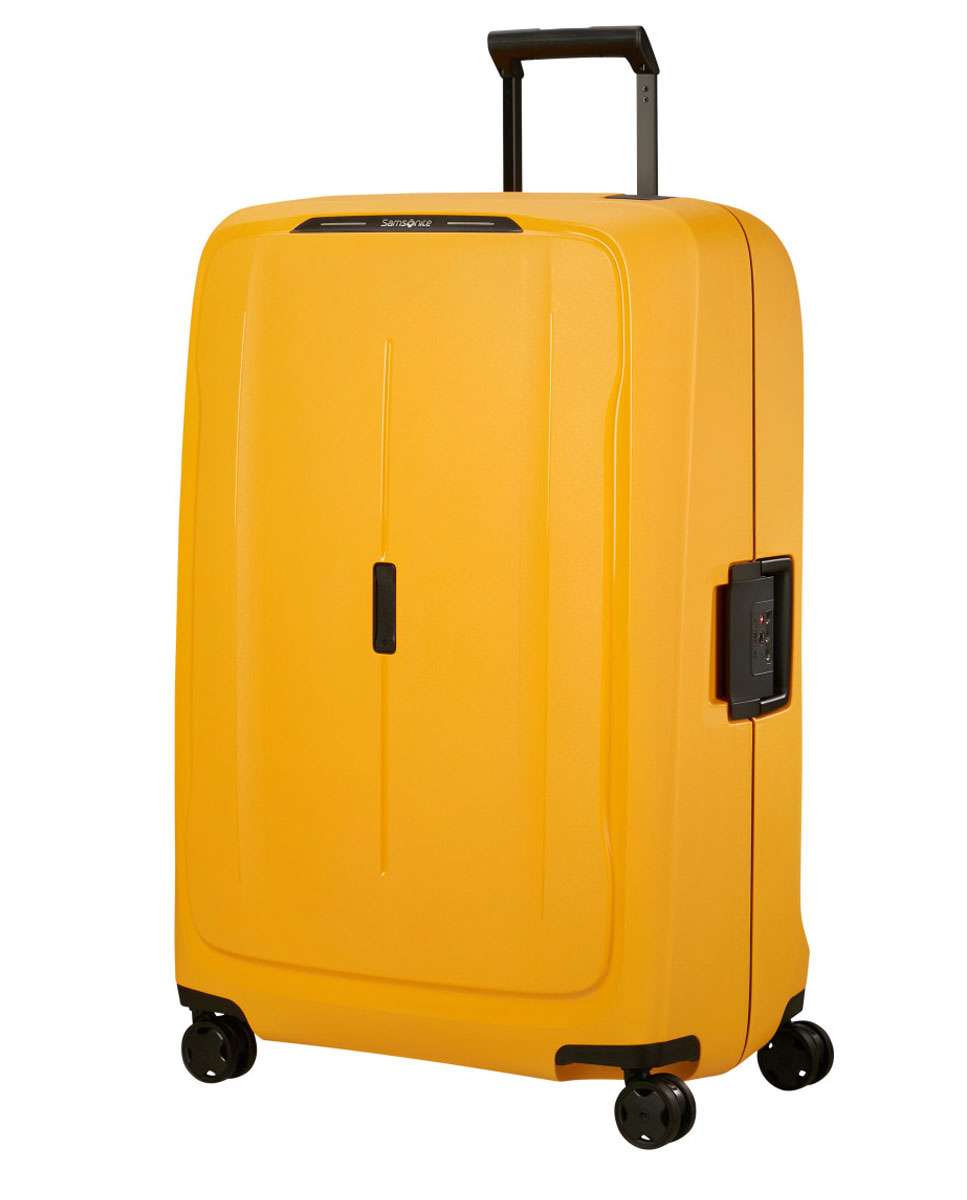 Mala de Viagem Extragrande Essens 81cm 4 Rodas Amarelo Radiante 140L Amarelo-1