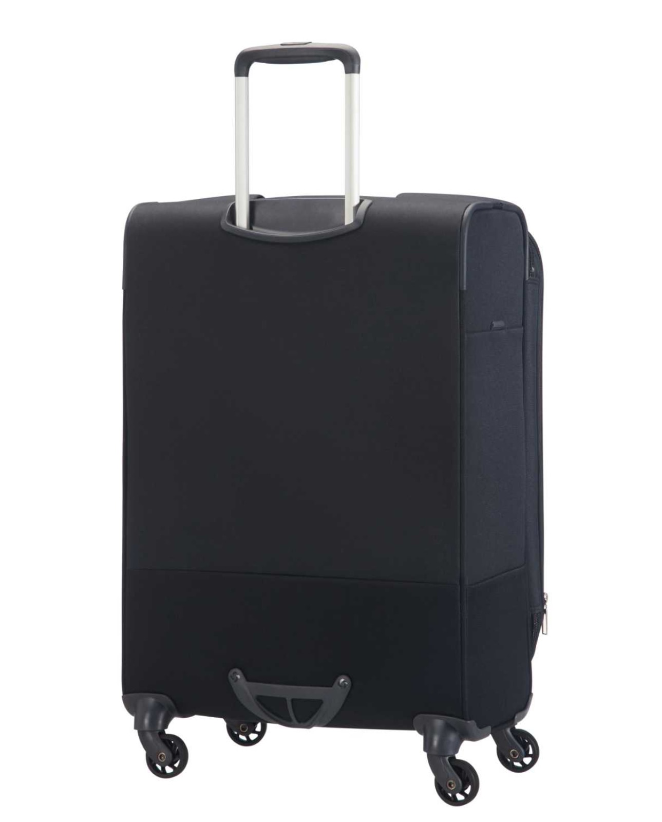 Mala de viagem média Base Boost 66cm com 4 rodas expansível preta 67.5L Preto-2