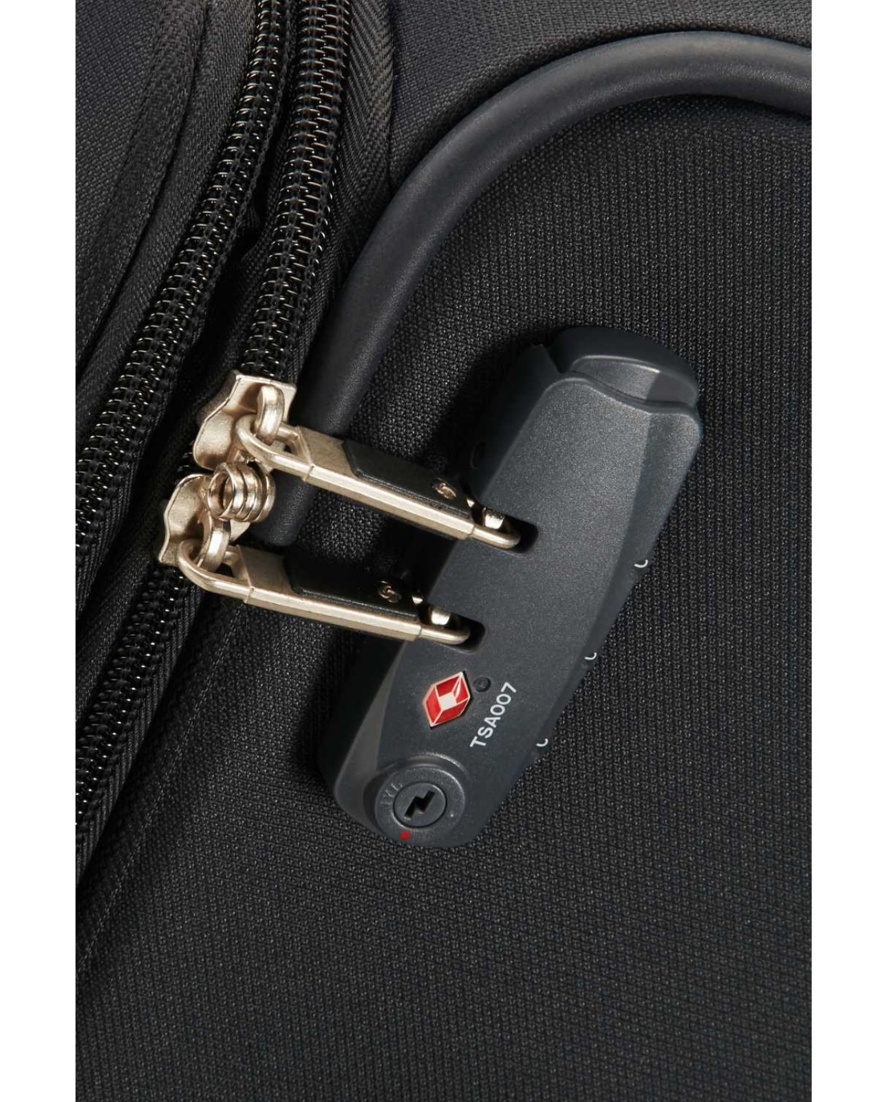 Mala de viagem média Base Boost 66cm com 4 rodas expansível preta 67.5L Preto-4