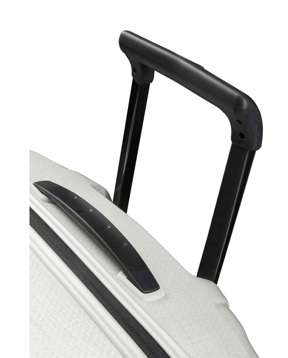 Mala de viagem média C-Lite 69cm 4 rodas branco 68L Branco-3