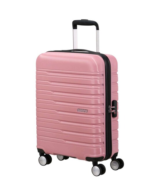 Imagem 0 de Mala de Cabine Flashline 55cm 4 Rodas Rosa 34L