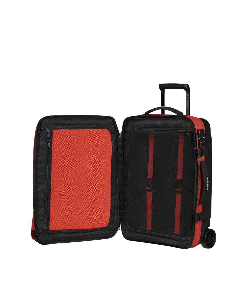 Trolley/Mochila Armox 55Cm com 2 Rodas Ferrugem 48L Grená-2