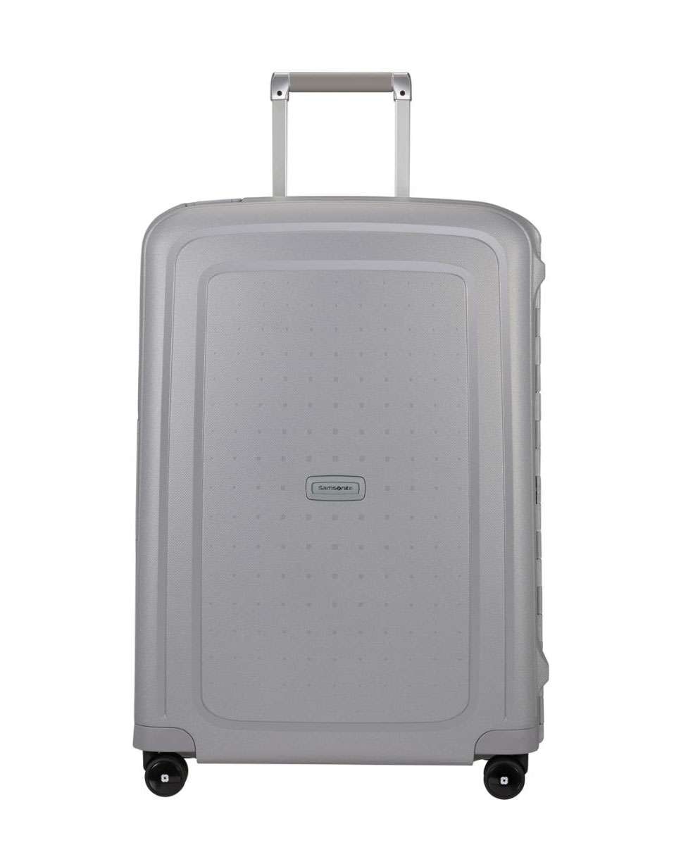 Imagem 0 de Mala de viagem média S`Cure 69cm 4 rodas com fechadura prateada 79L