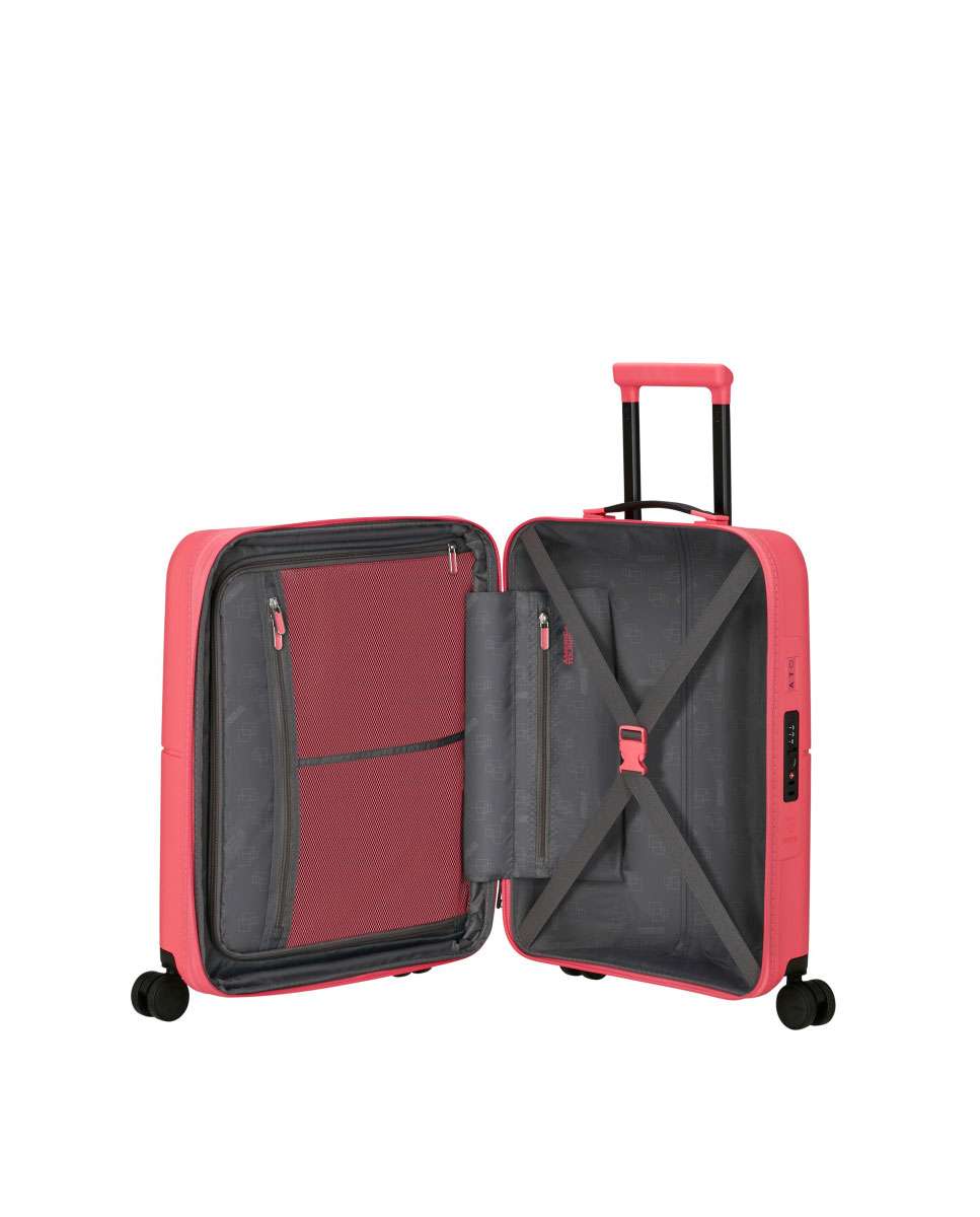 Mala de cabine Dashpop 55cm com 4 rodas expansível rosa 41L Lavanda-2
